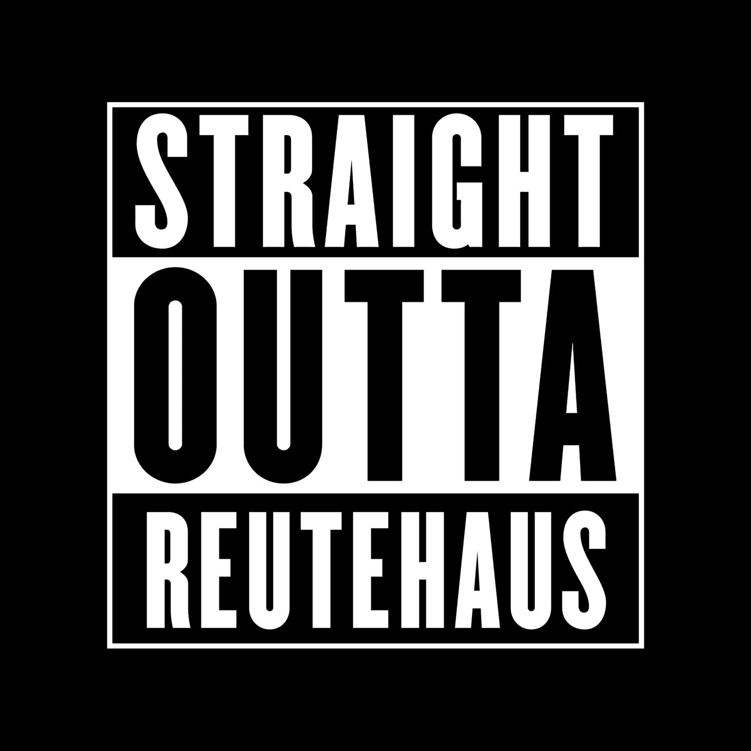 Reutehaus T-Shirt »Straight Outta«