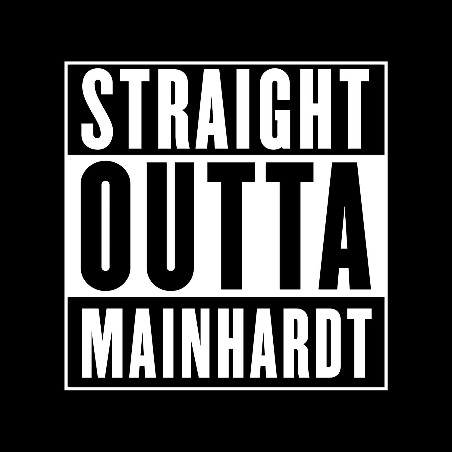 Mainhardt T-Shirt »Straight Outta«