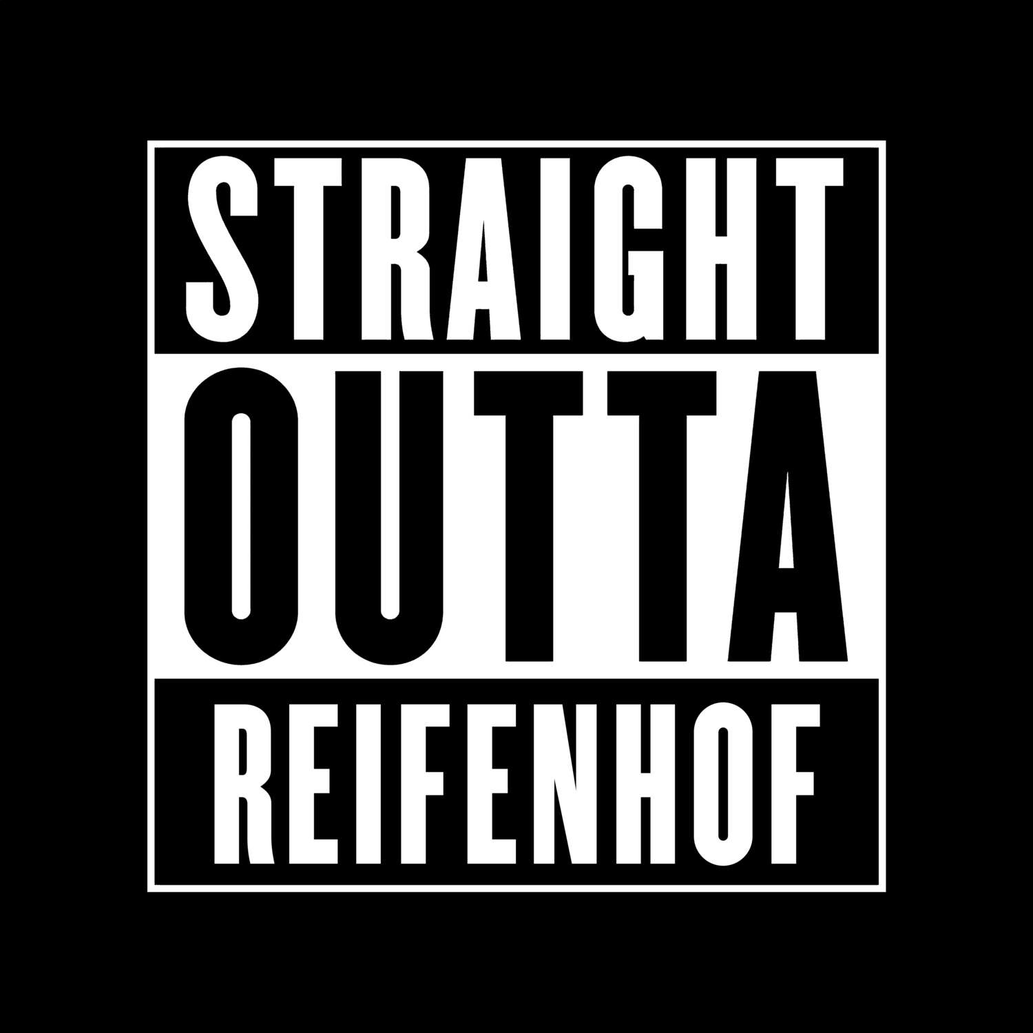 Reifenhof T-Shirt »Straight Outta«