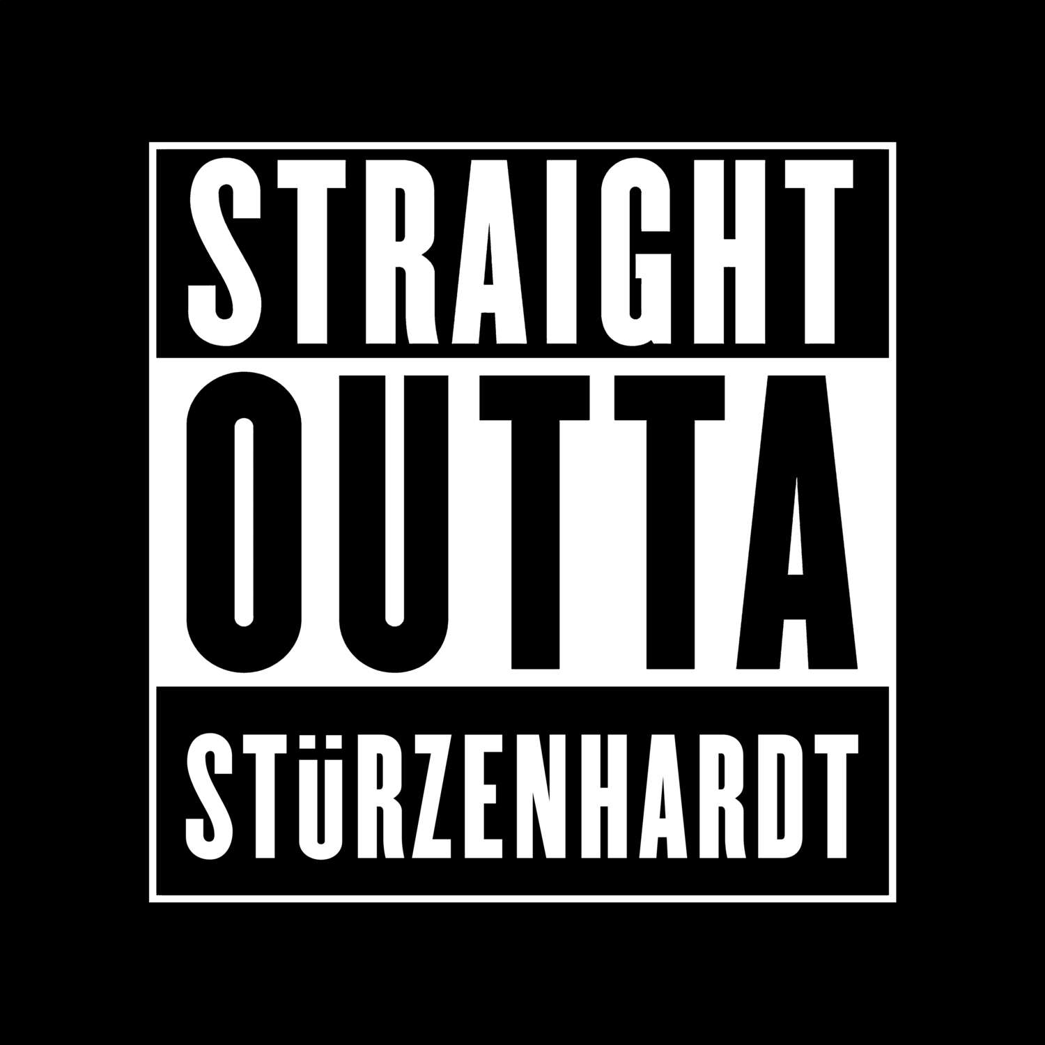 Stürzenhardt T-Shirt »Straight Outta«