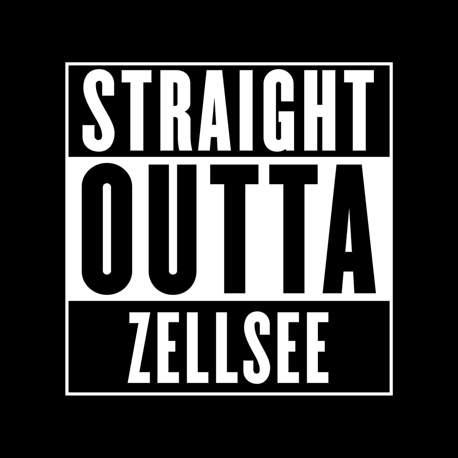 Zellsee T-Shirt »Straight Outta«
