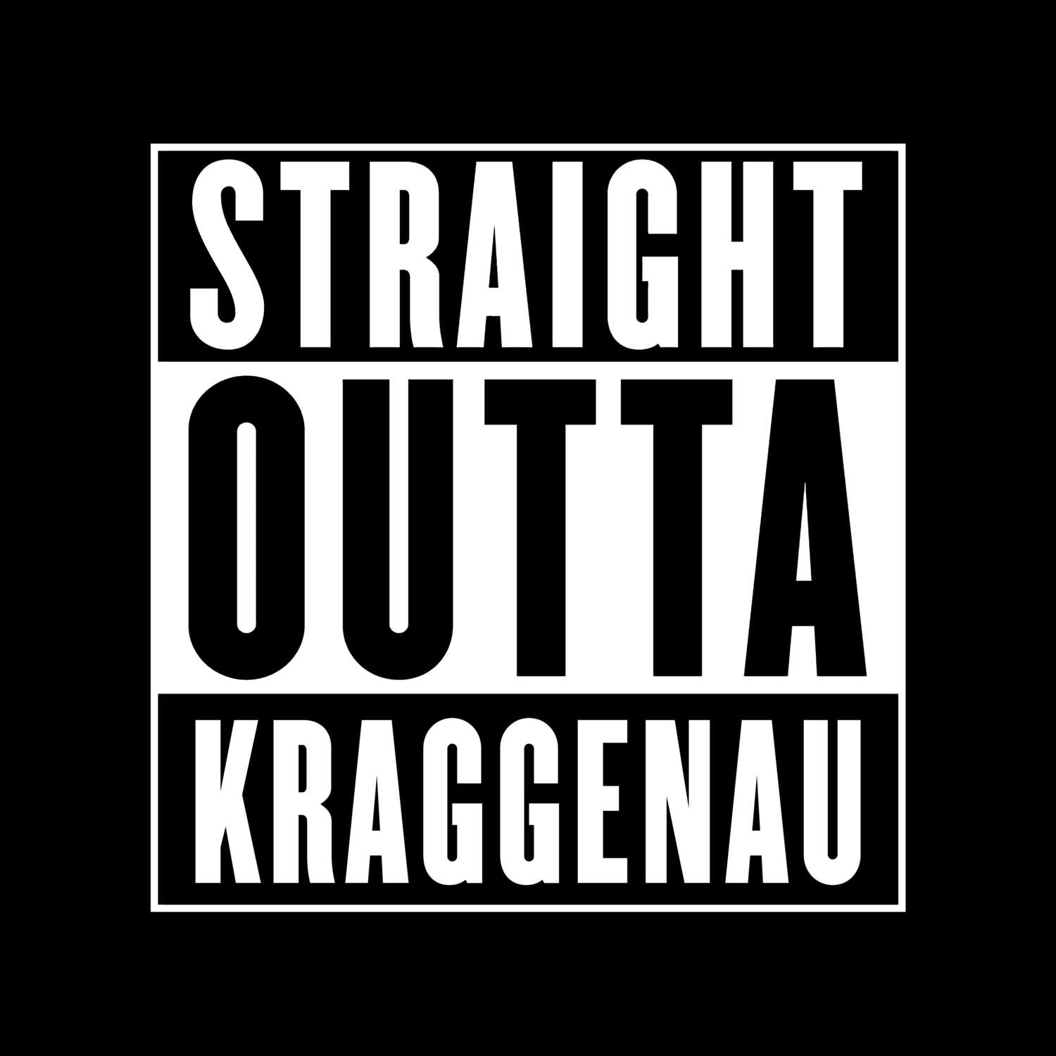 Kraggenau T-Shirt »Straight Outta«