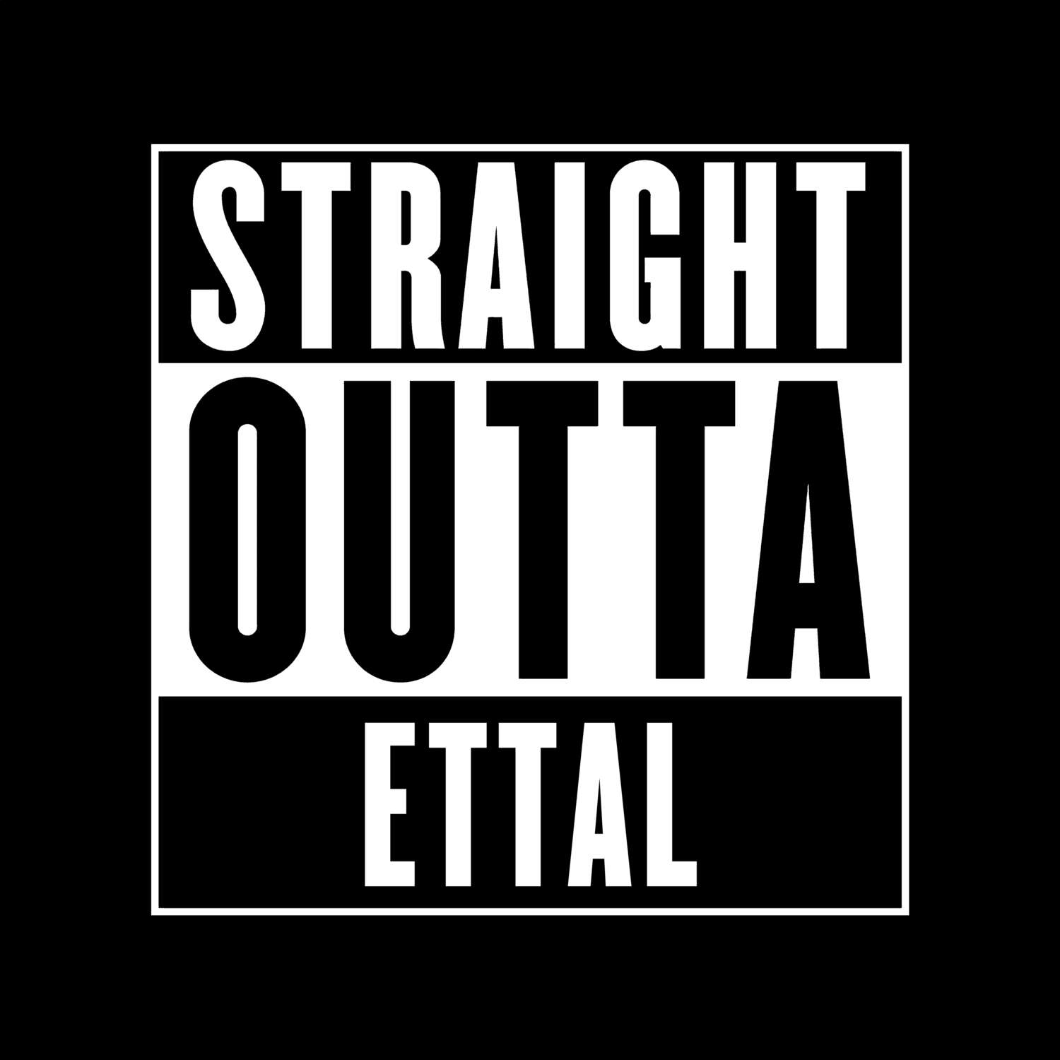 Ettal T-Shirt »Straight Outta«