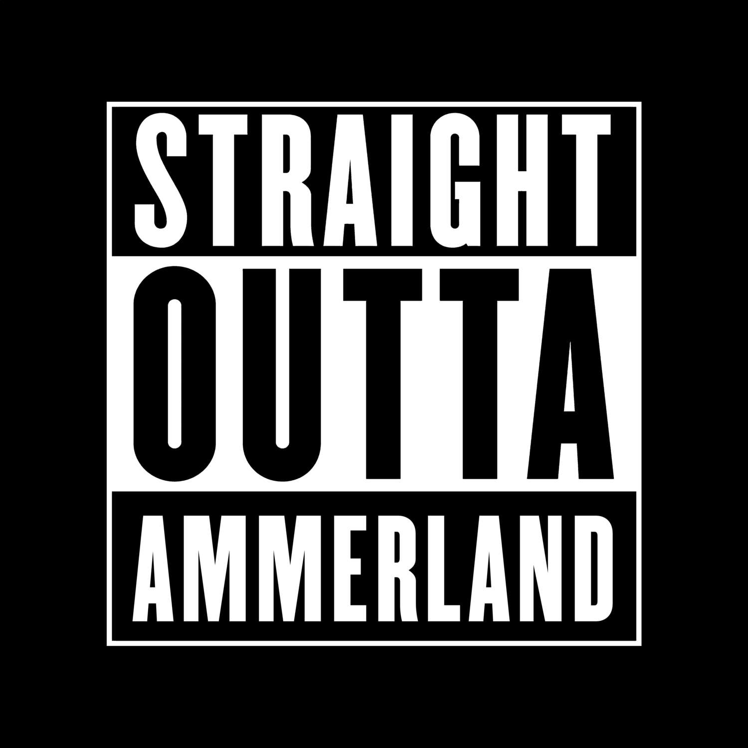 Ammerland T-Shirt »Straight Outta«