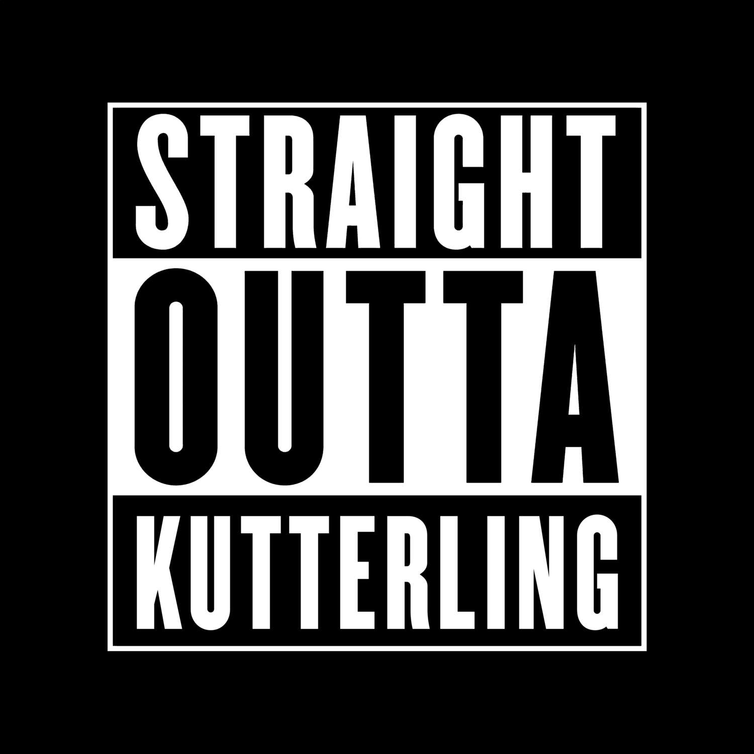 Kutterling T-Shirt »Straight Outta«