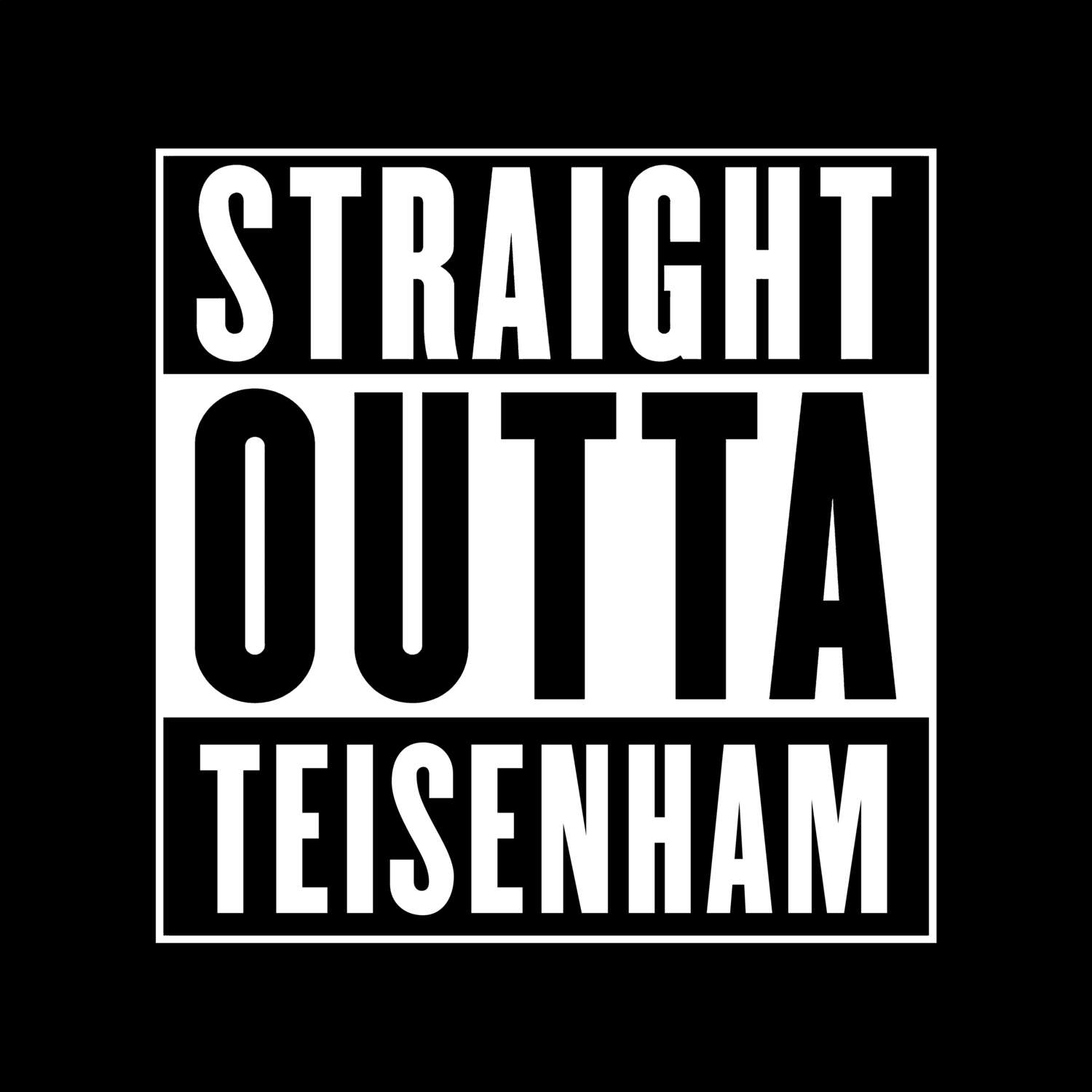 Teisenham T-Shirt »Straight Outta«