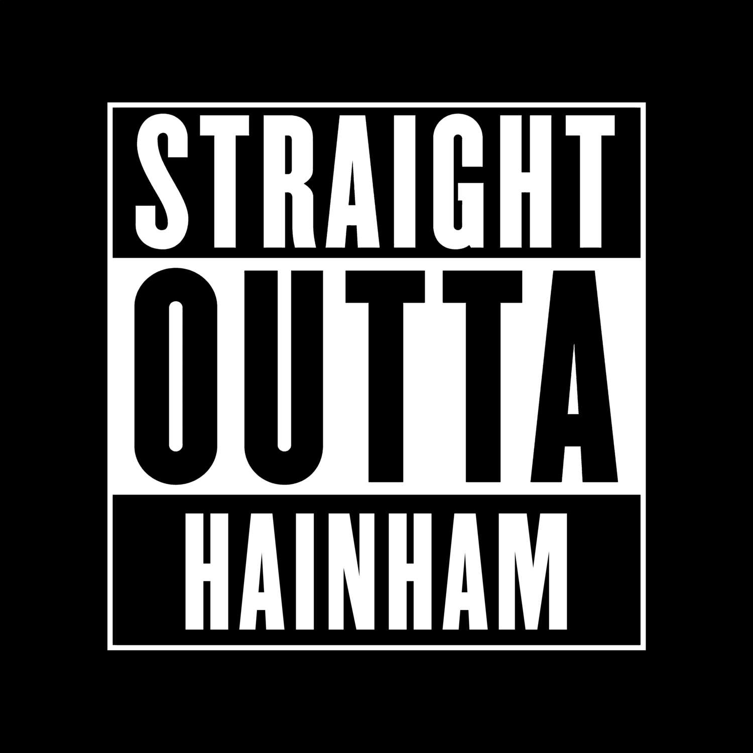 Hainham T-Shirt »Straight Outta«