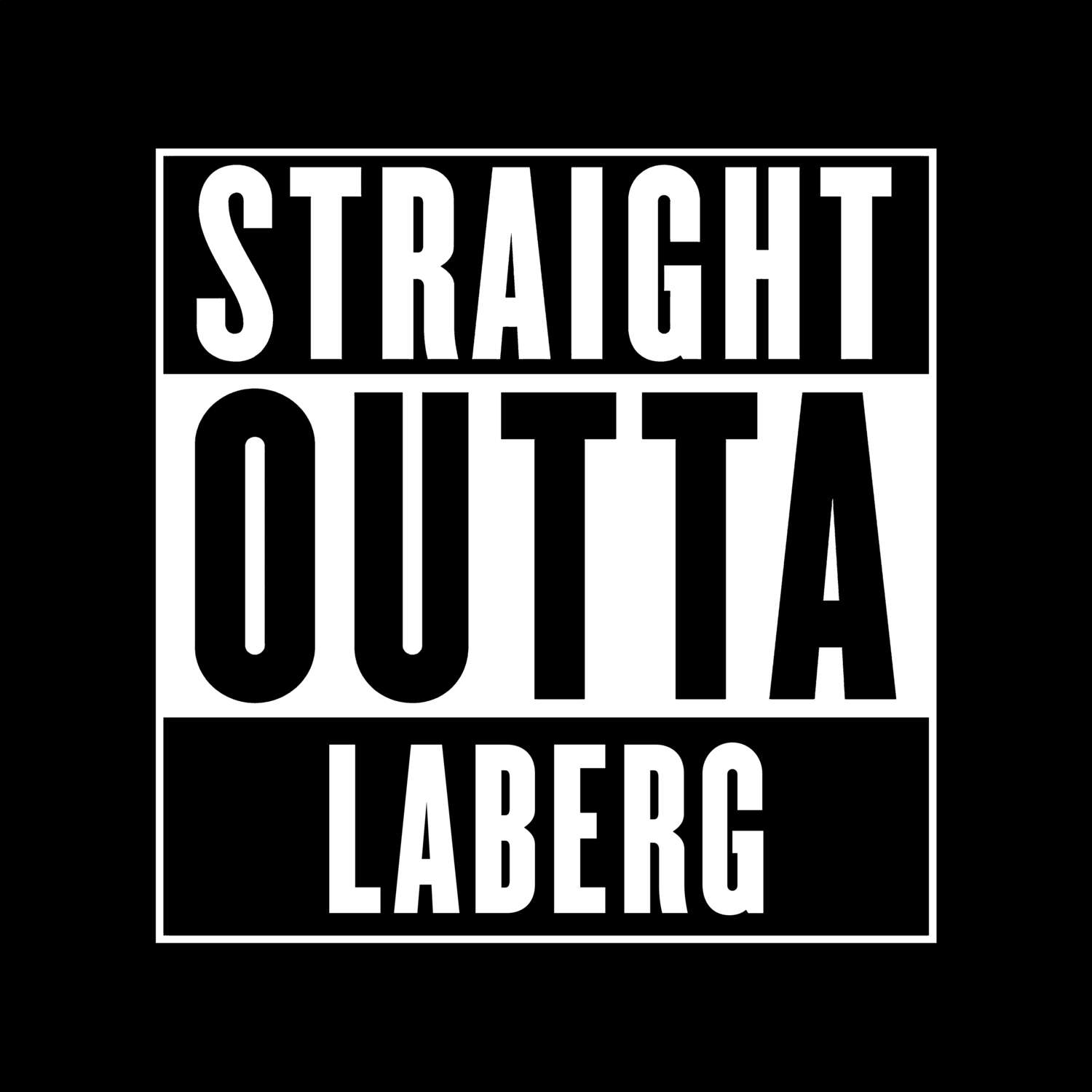 Laberg T-Shirt »Straight Outta«