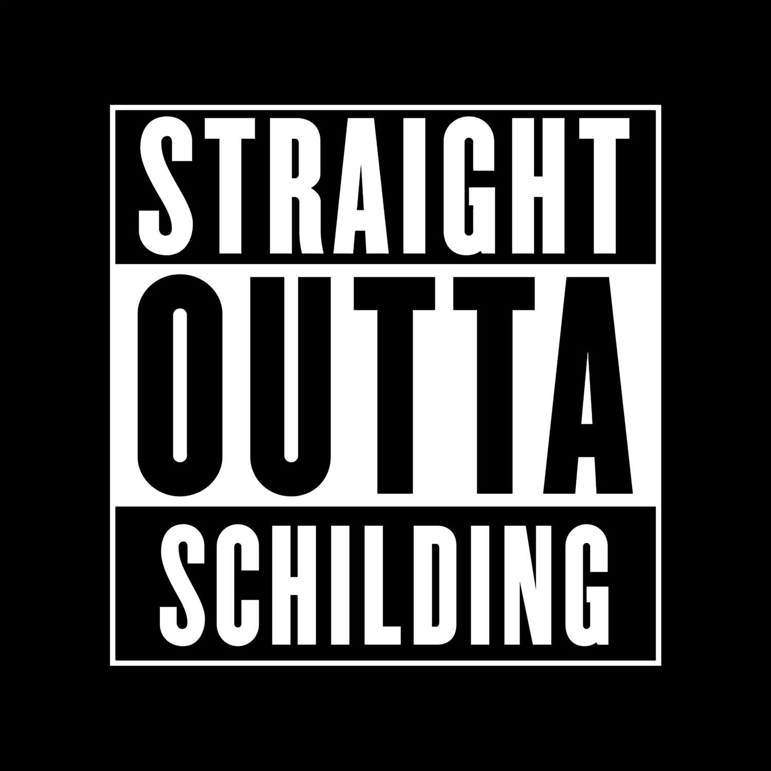 Schilding T-Shirt »Straight Outta«