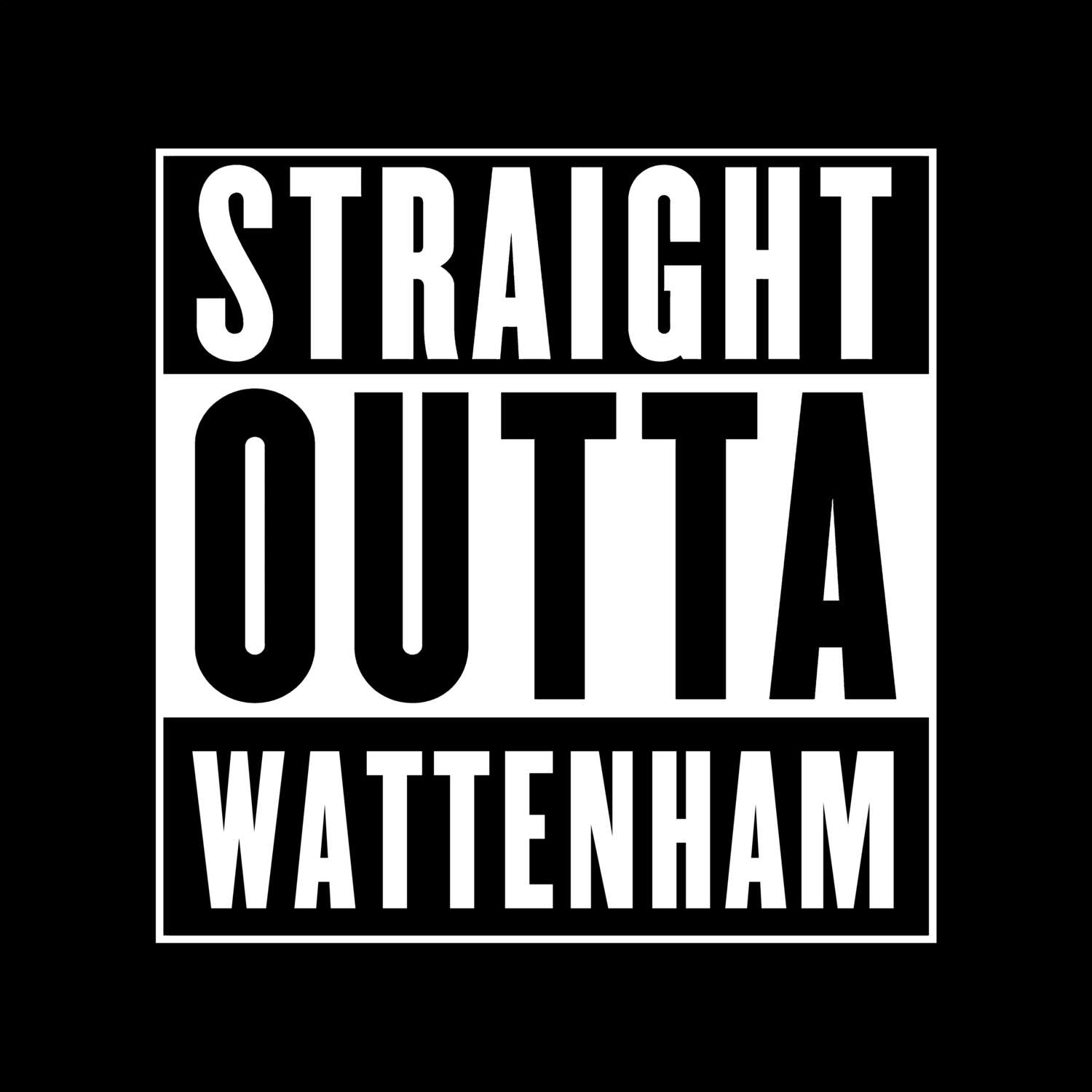 Wattenham T-Shirt »Straight Outta«