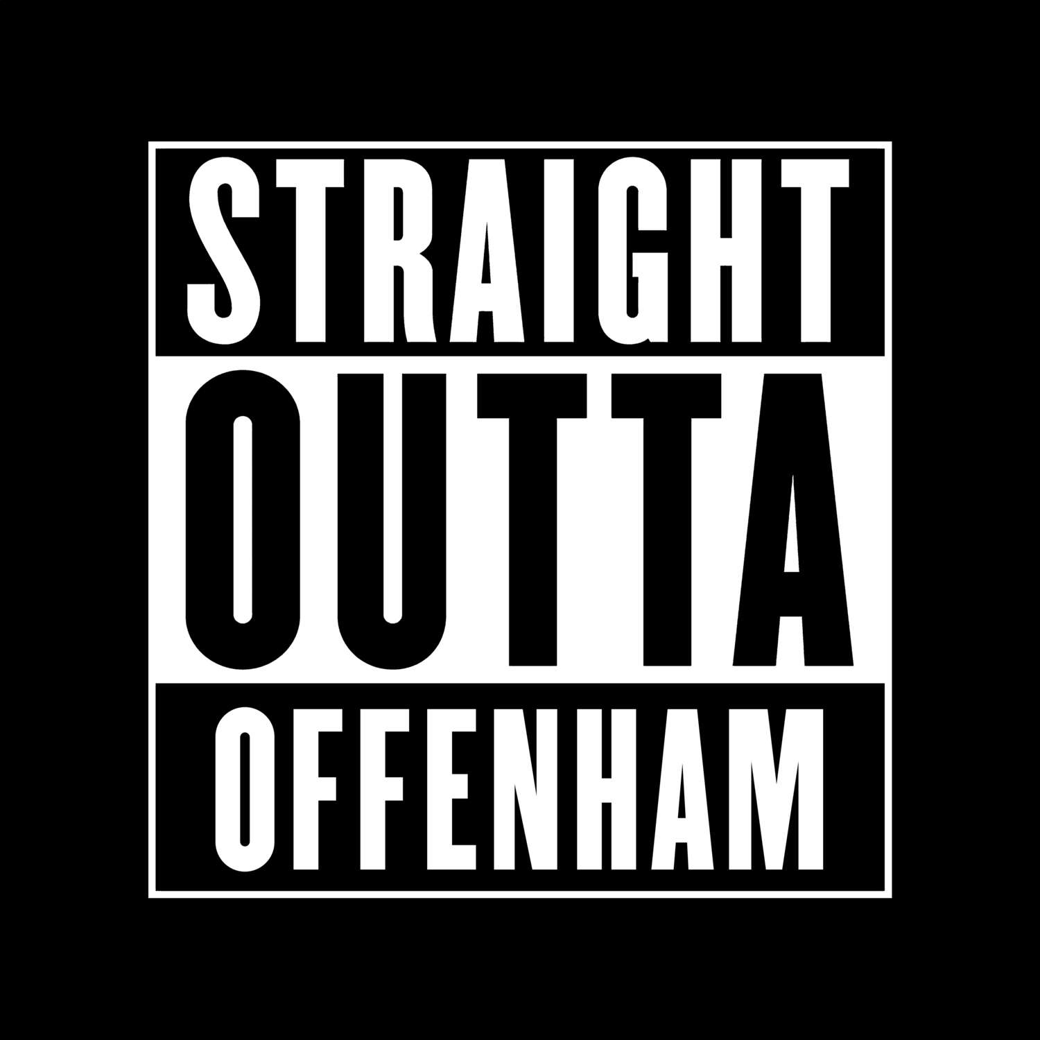Offenham T-Shirt »Straight Outta«