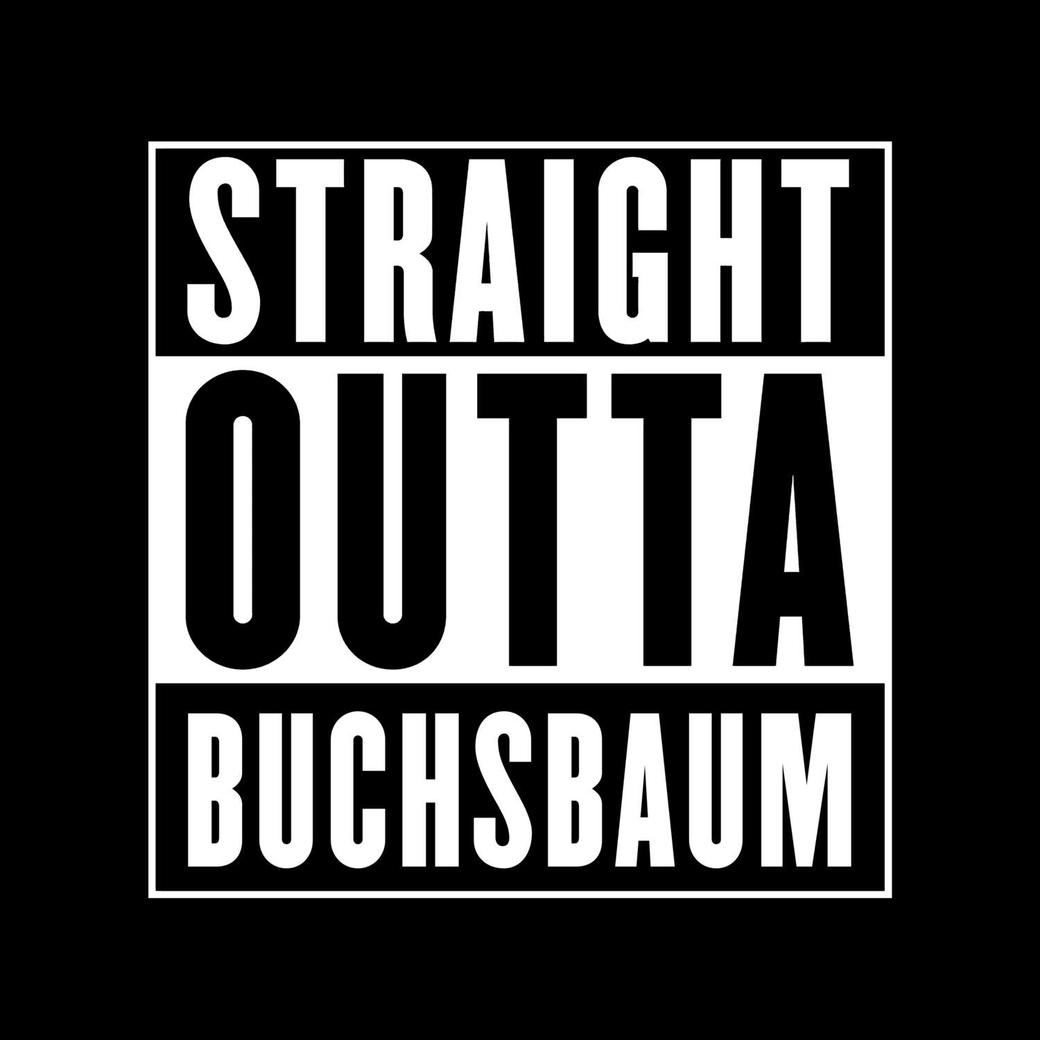Buchsbaum T-Shirt »Straight Outta«