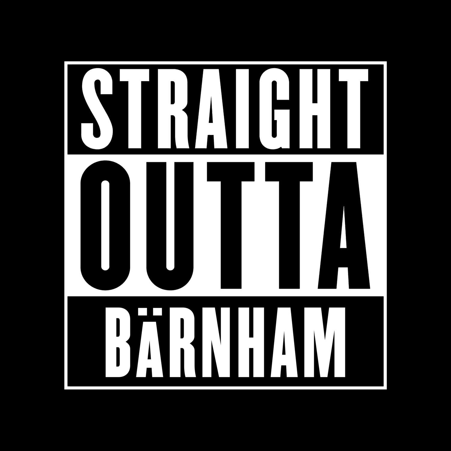 Bärnham T-Shirt »Straight Outta«