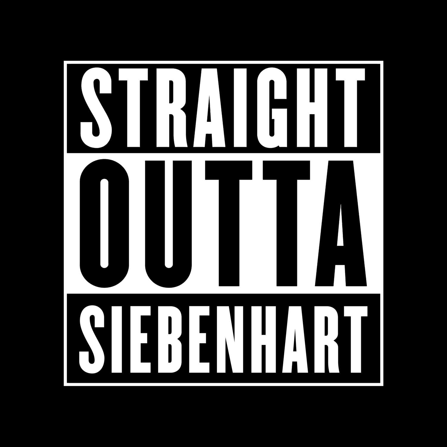 Siebenhart T-Shirt »Straight Outta«