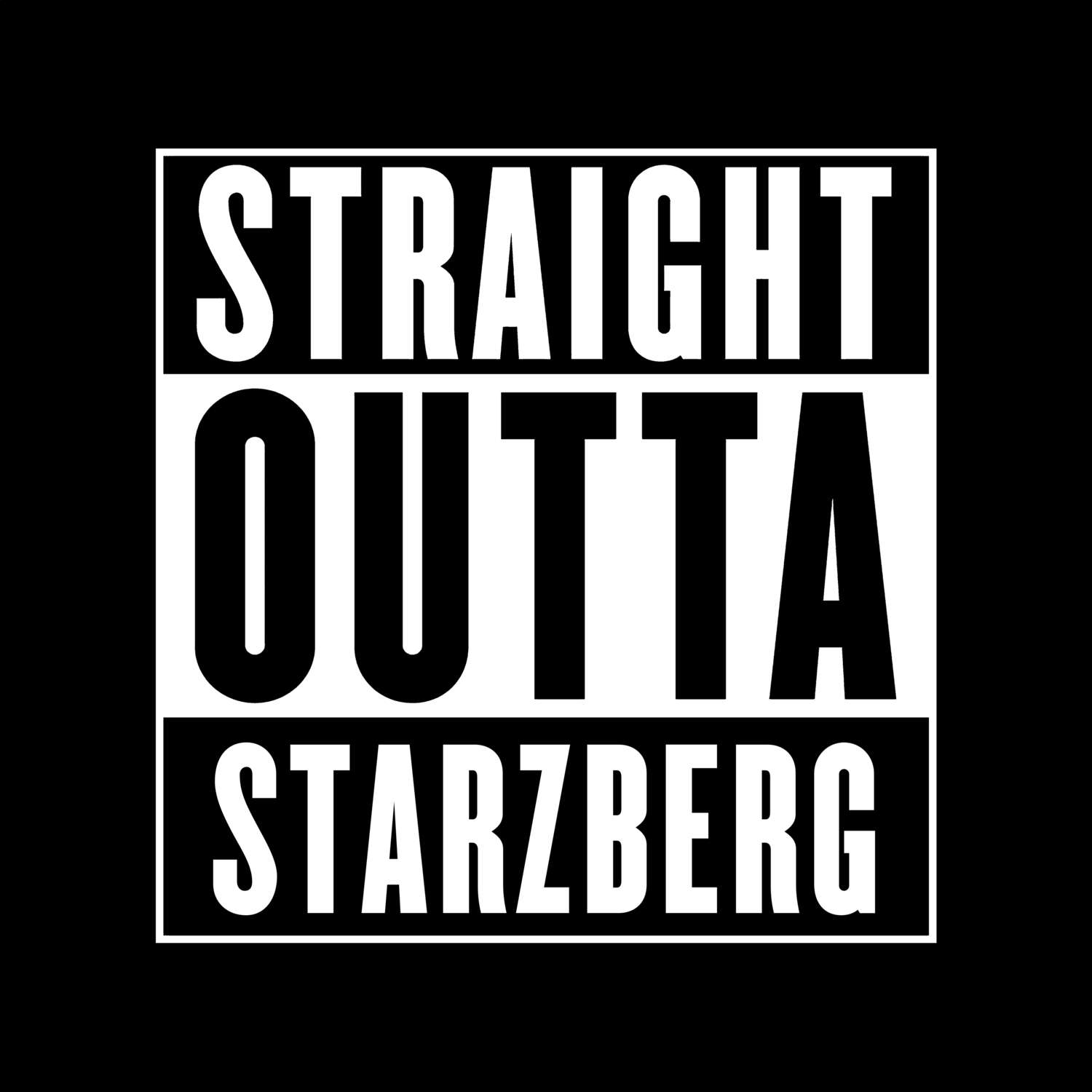 Starzberg T-Shirt »Straight Outta«