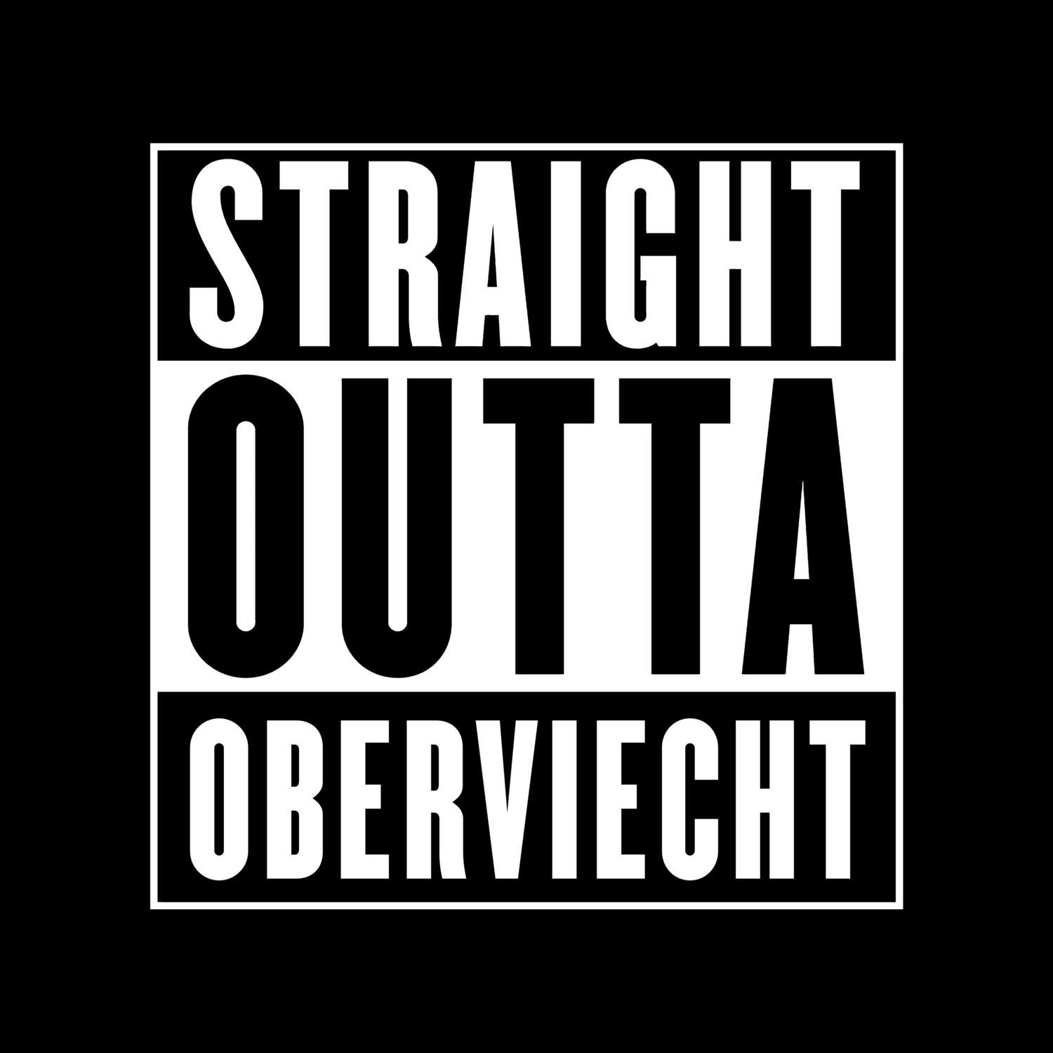 Oberviecht T-Shirt »Straight Outta«