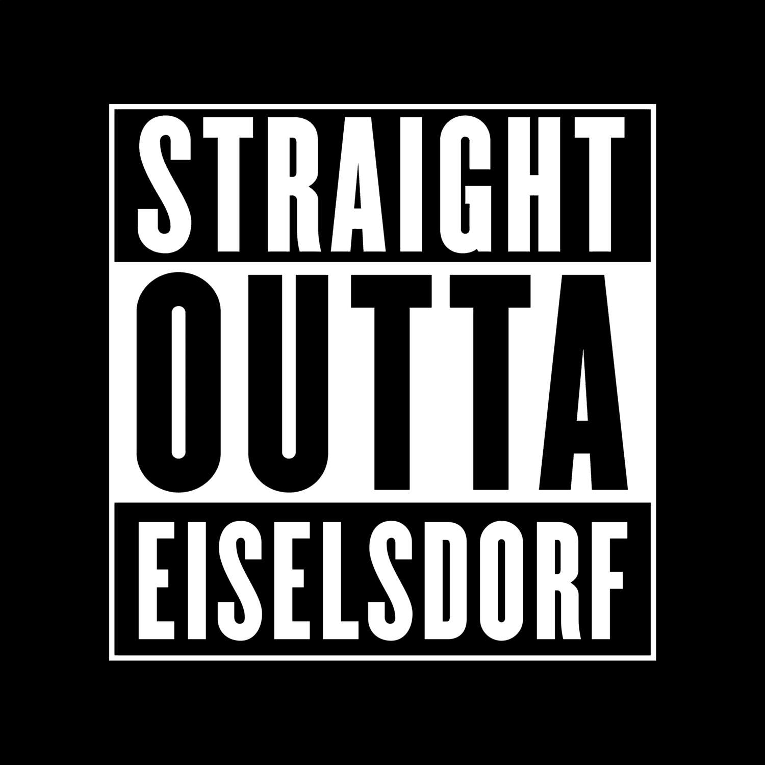 Eiselsdorf T-Shirt »Straight Outta«