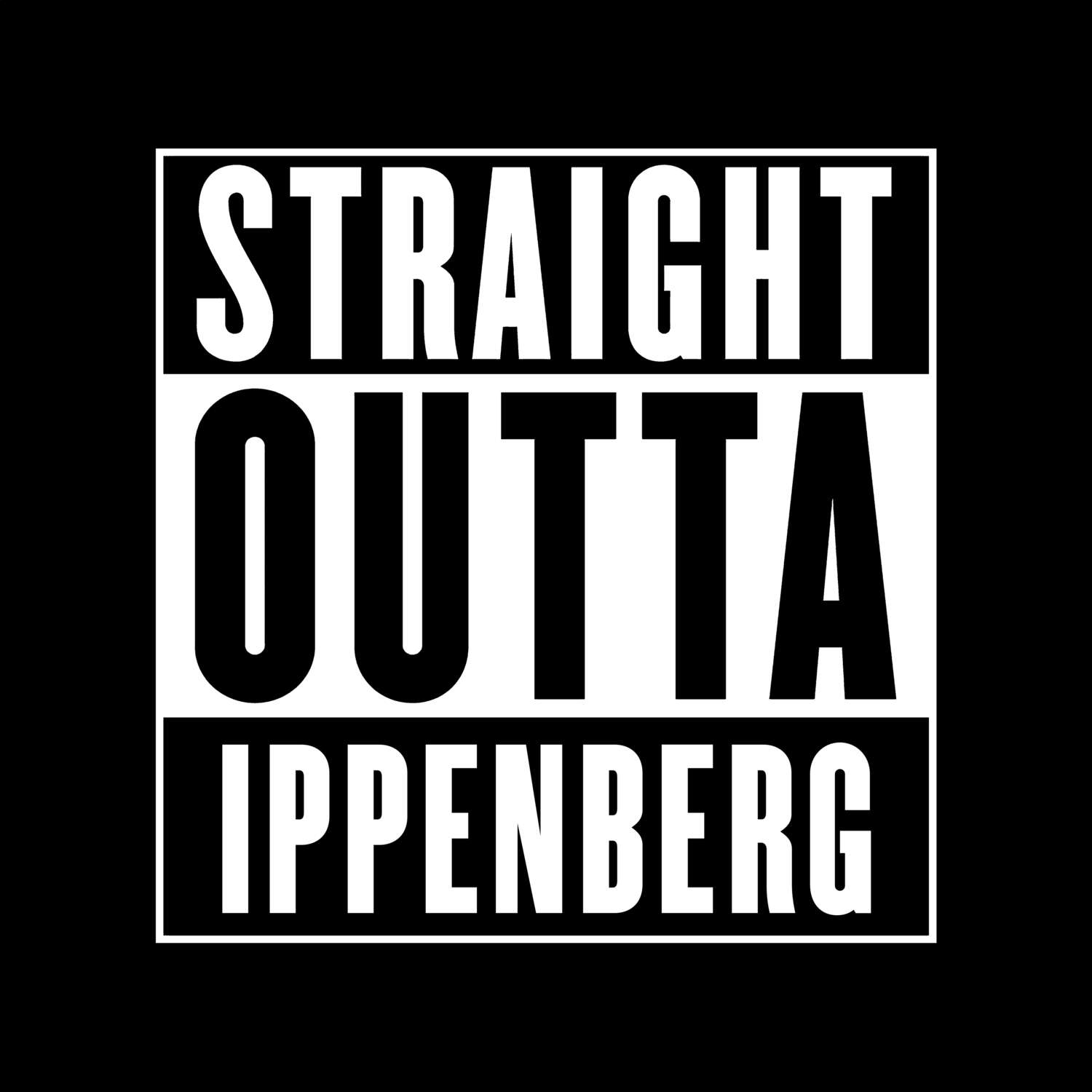 Ippenberg T-Shirt »Straight Outta«