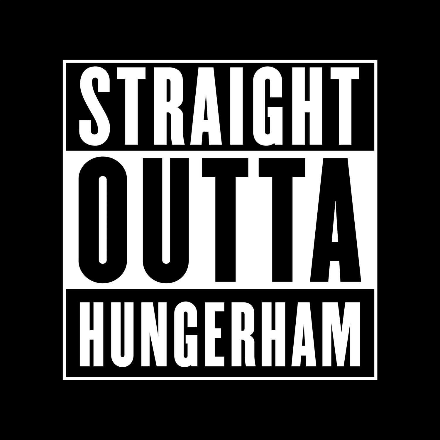 Hungerham T-Shirt »Straight Outta«