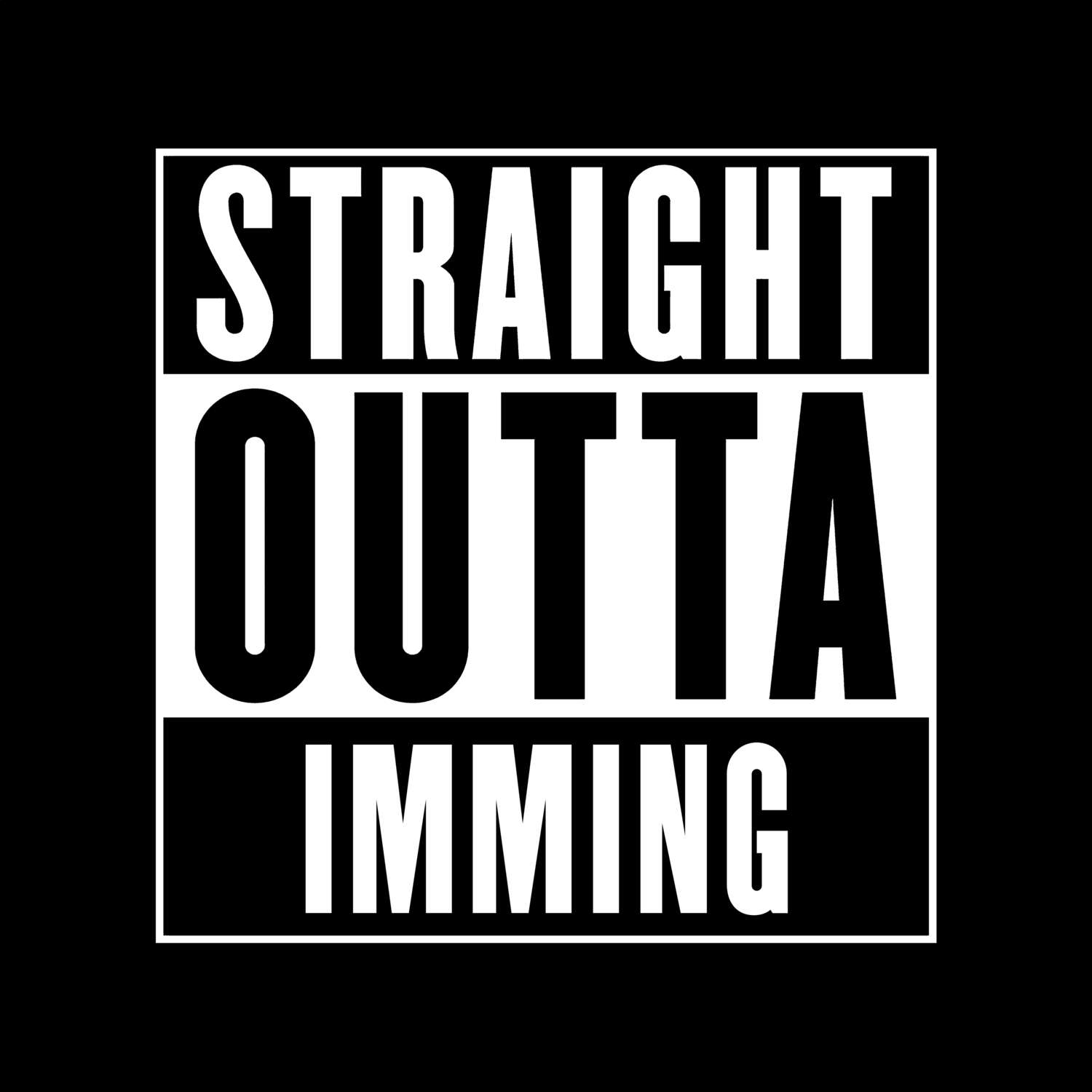 Imming T-Shirt »Straight Outta«