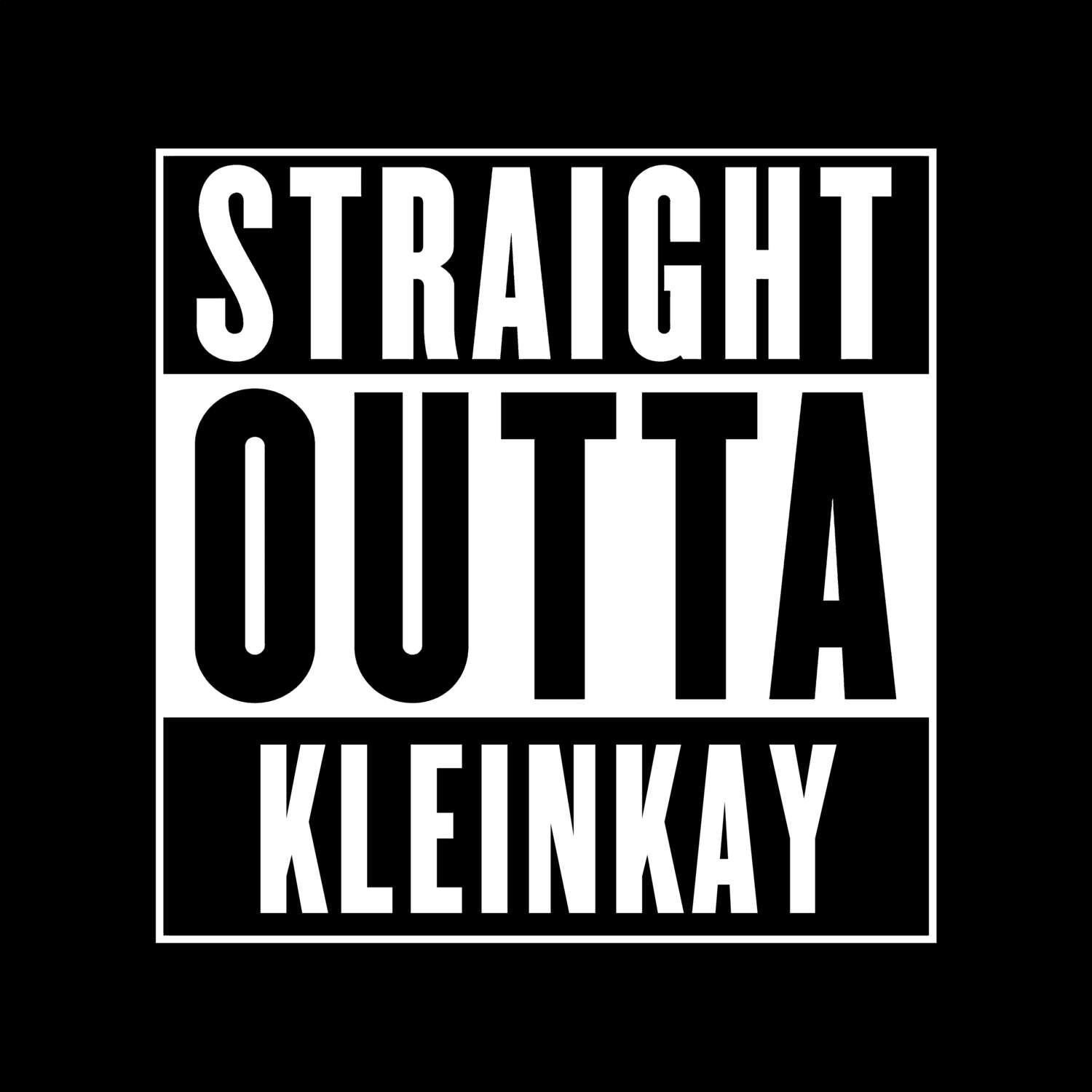 Kleinkay T-Shirt »Straight Outta«