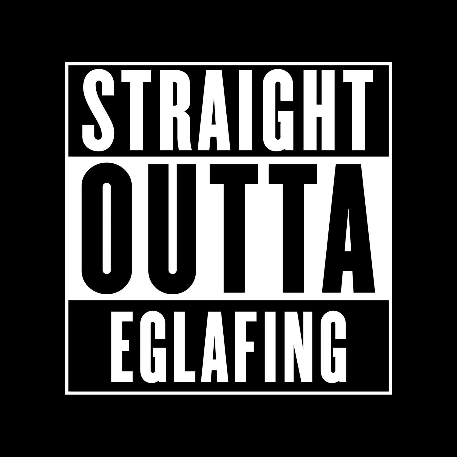 Eglafing T-Shirt »Straight Outta«