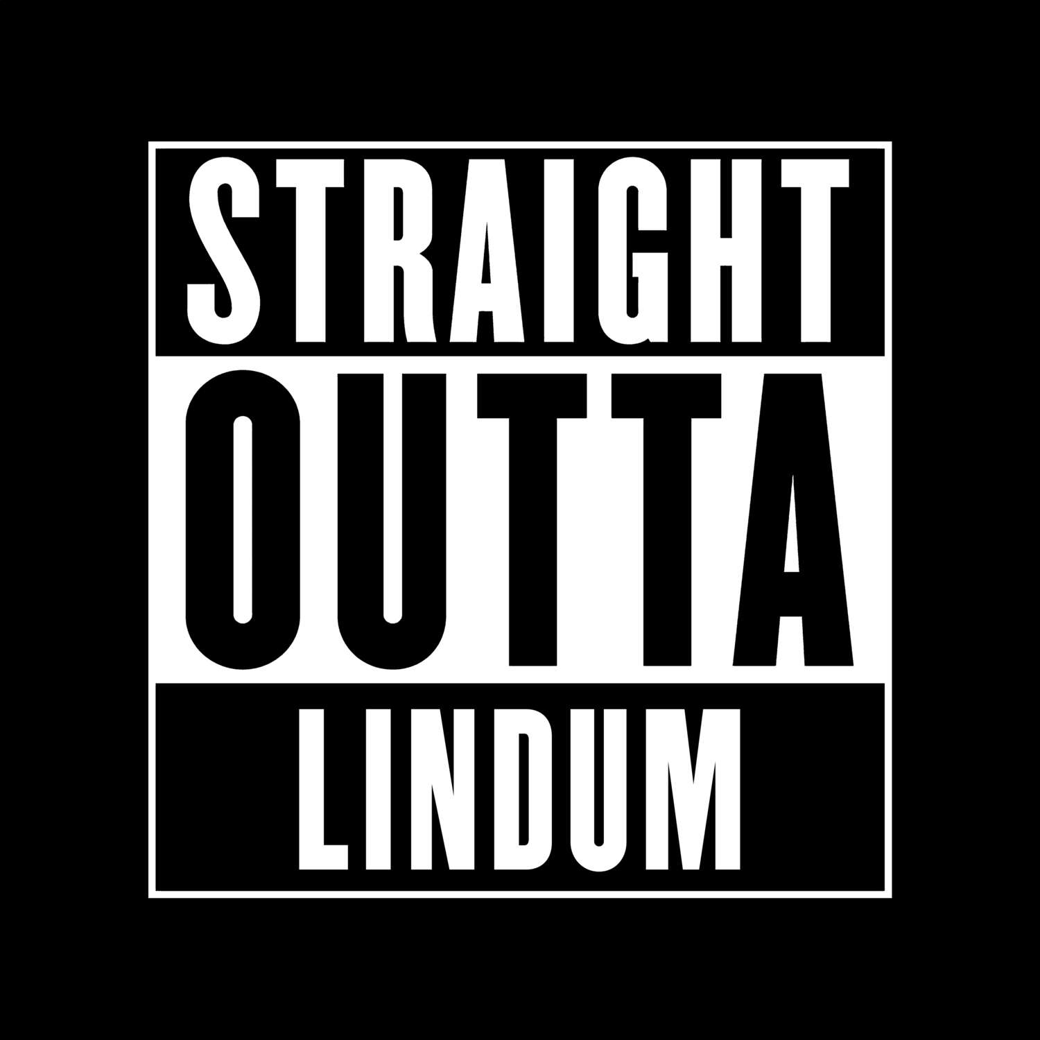 Lindum T-Shirt »Straight Outta«