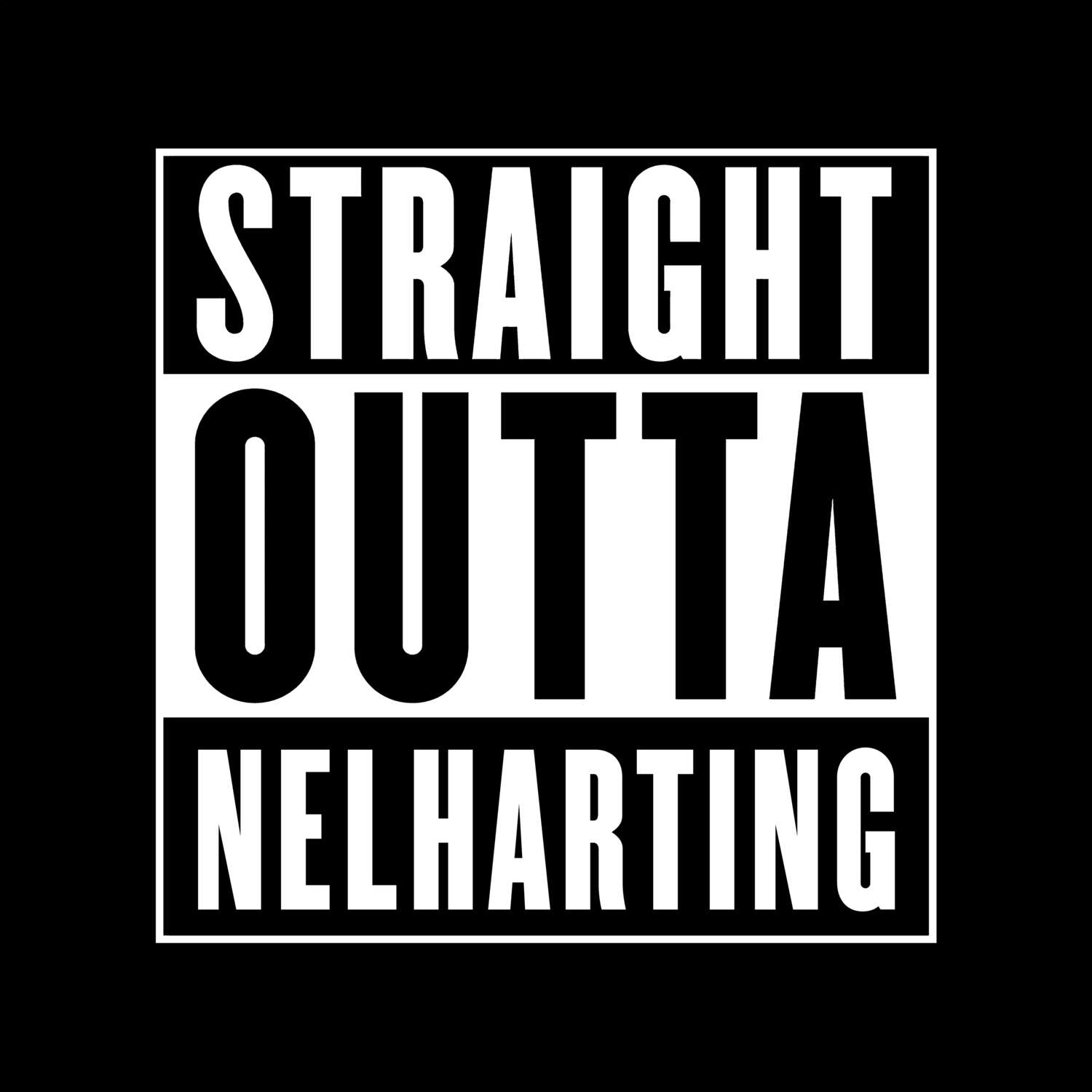 Nelharting T-Shirt »Straight Outta«