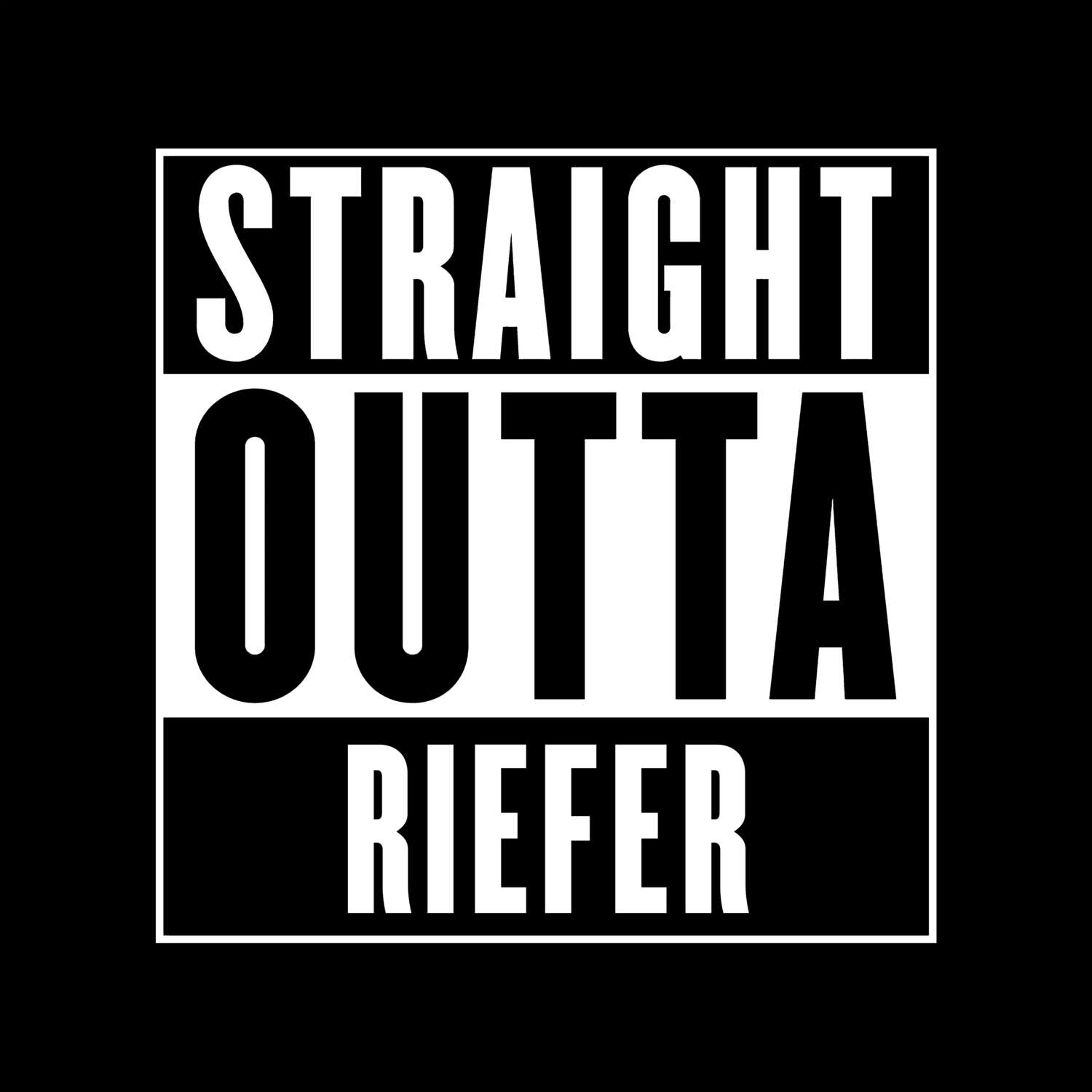 Riefer T-Shirt »Straight Outta«