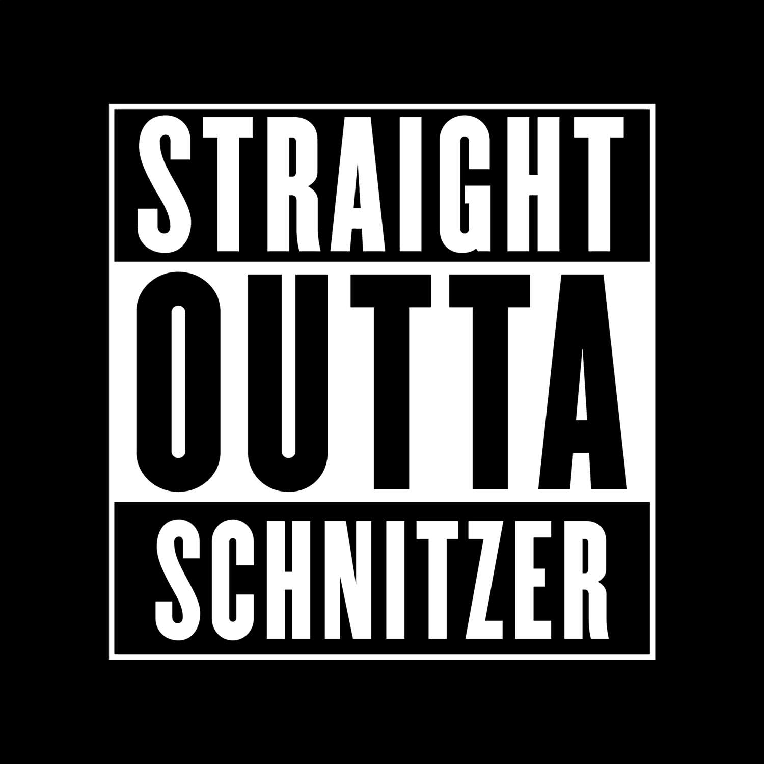 Schnitzer T-Shirt »Straight Outta«