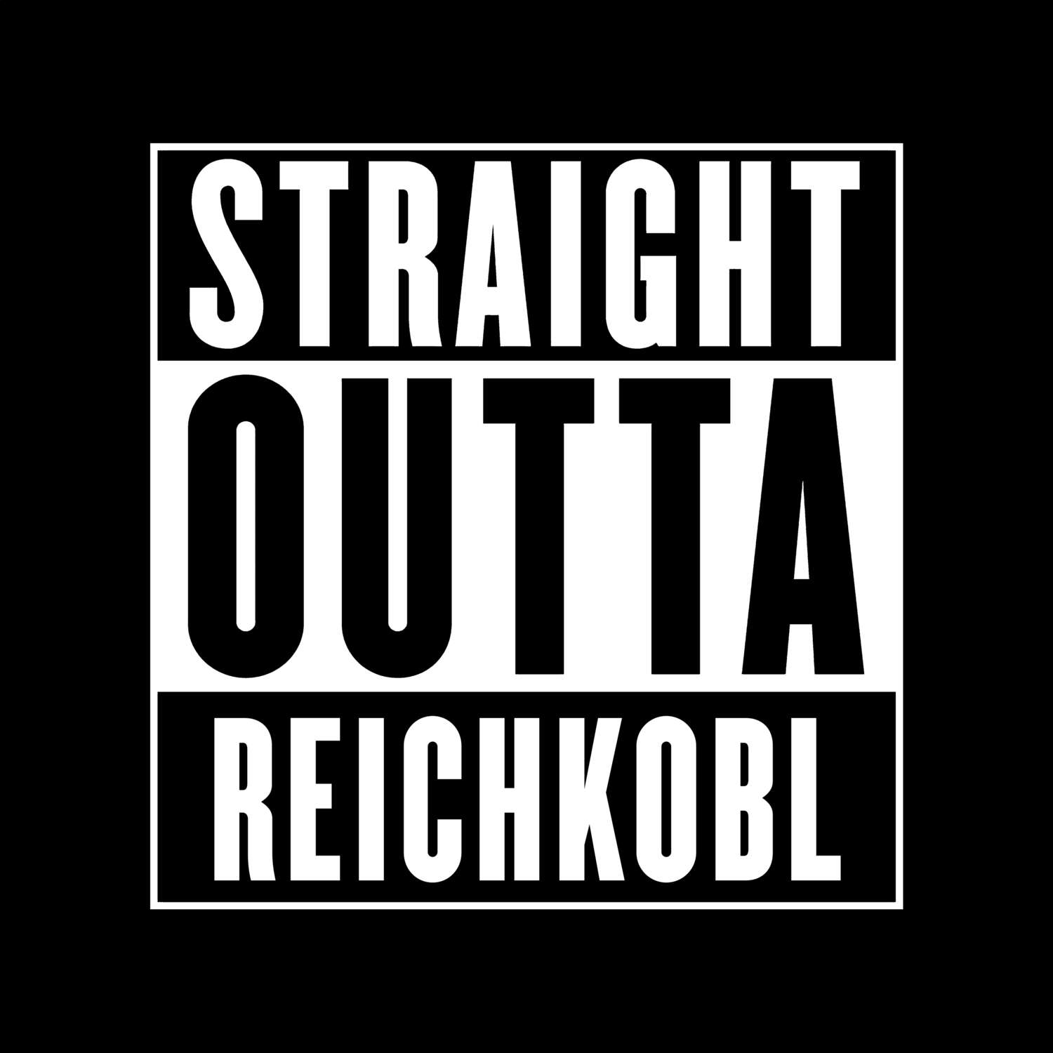 Reichkobl T-Shirt »Straight Outta«