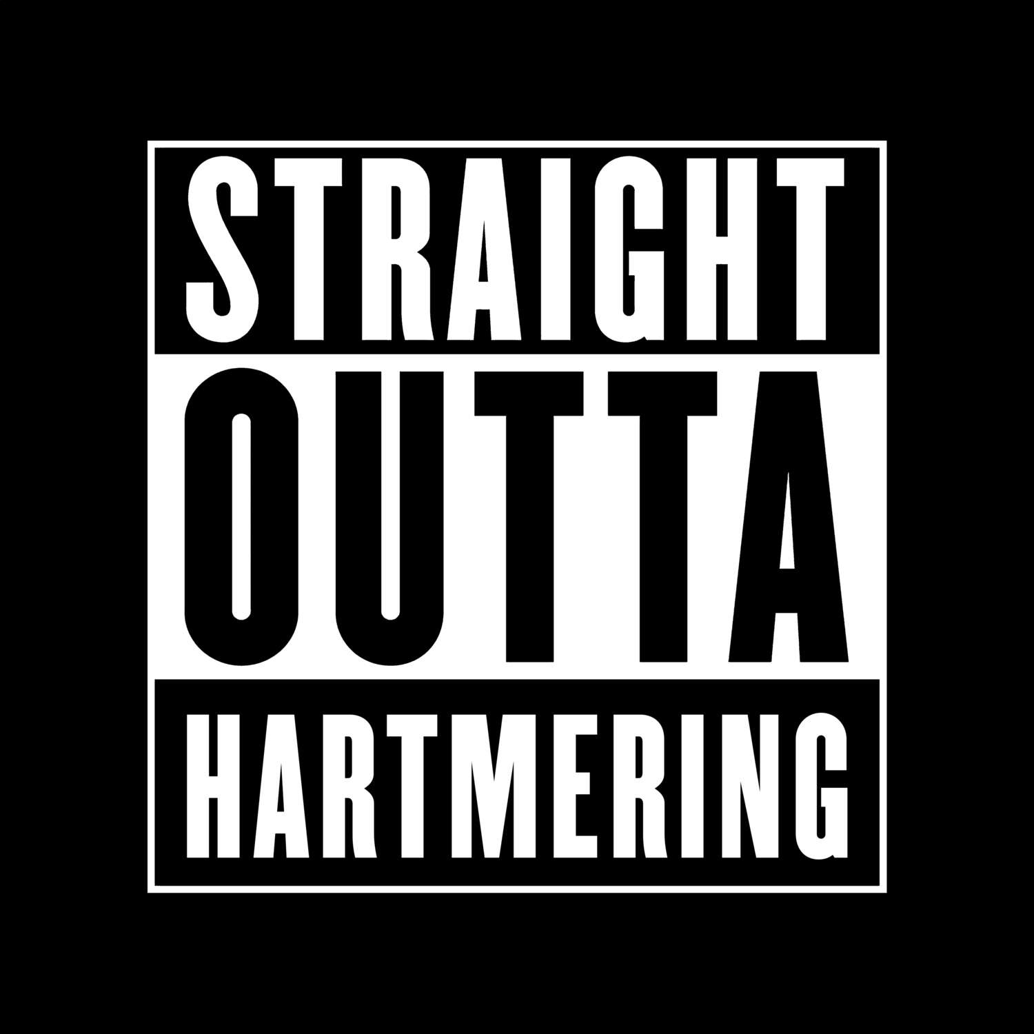 Hartmering T-Shirt »Straight Outta«