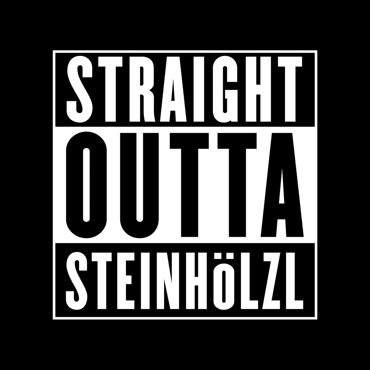 Steinhölzl T-Shirt »Straight Outta«
