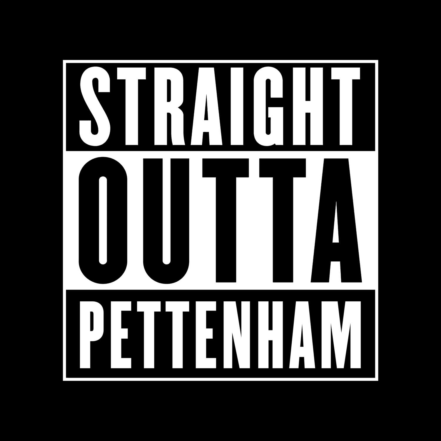 Pettenham T-Shirt »Straight Outta«