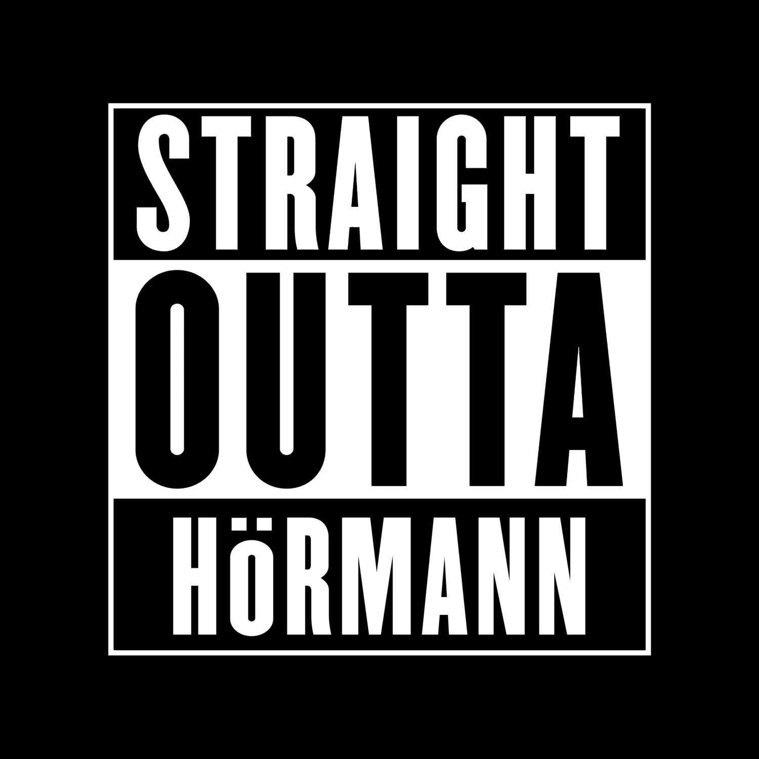 Hörmann T-Shirt »Straight Outta«
