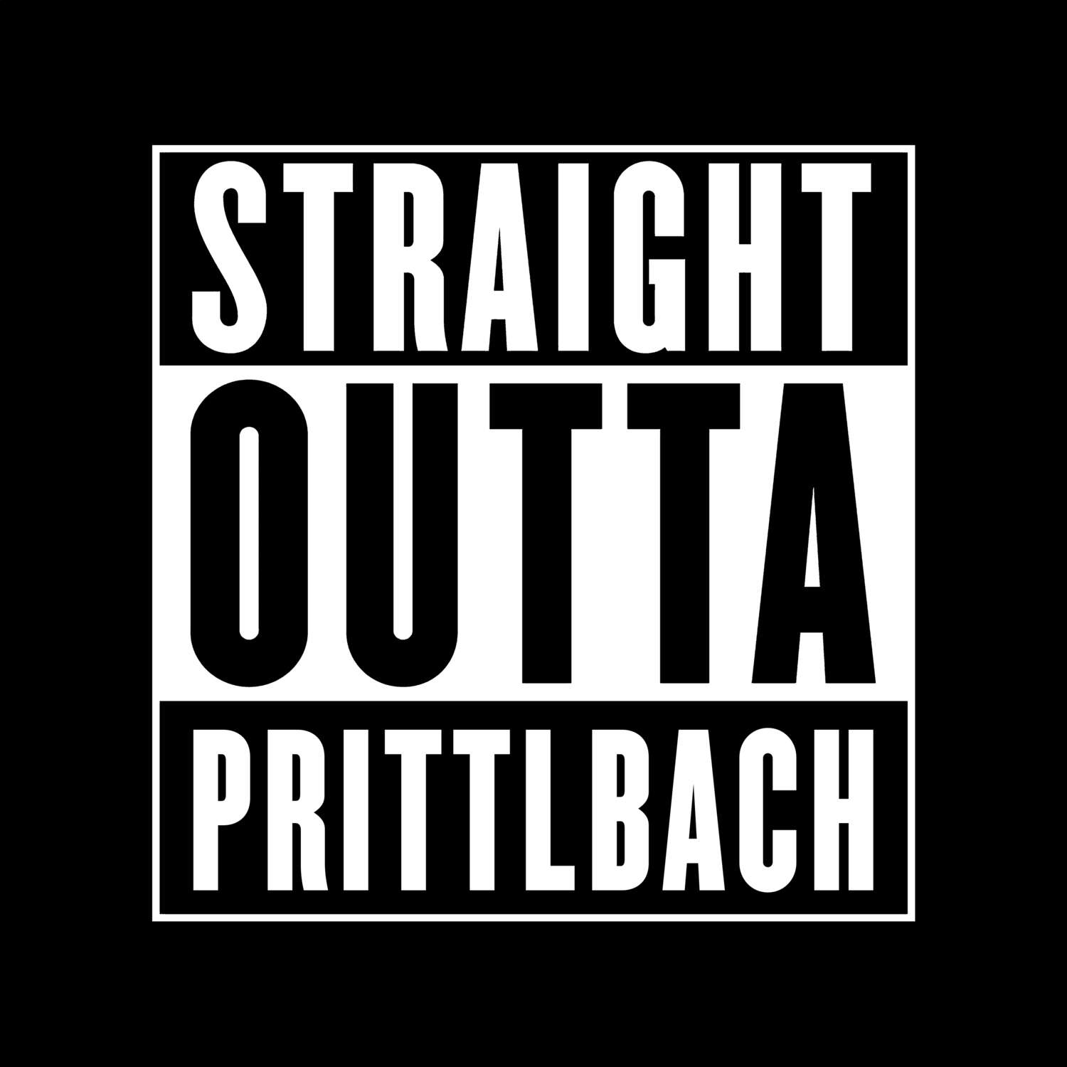 Prittlbach T-Shirt »Straight Outta«