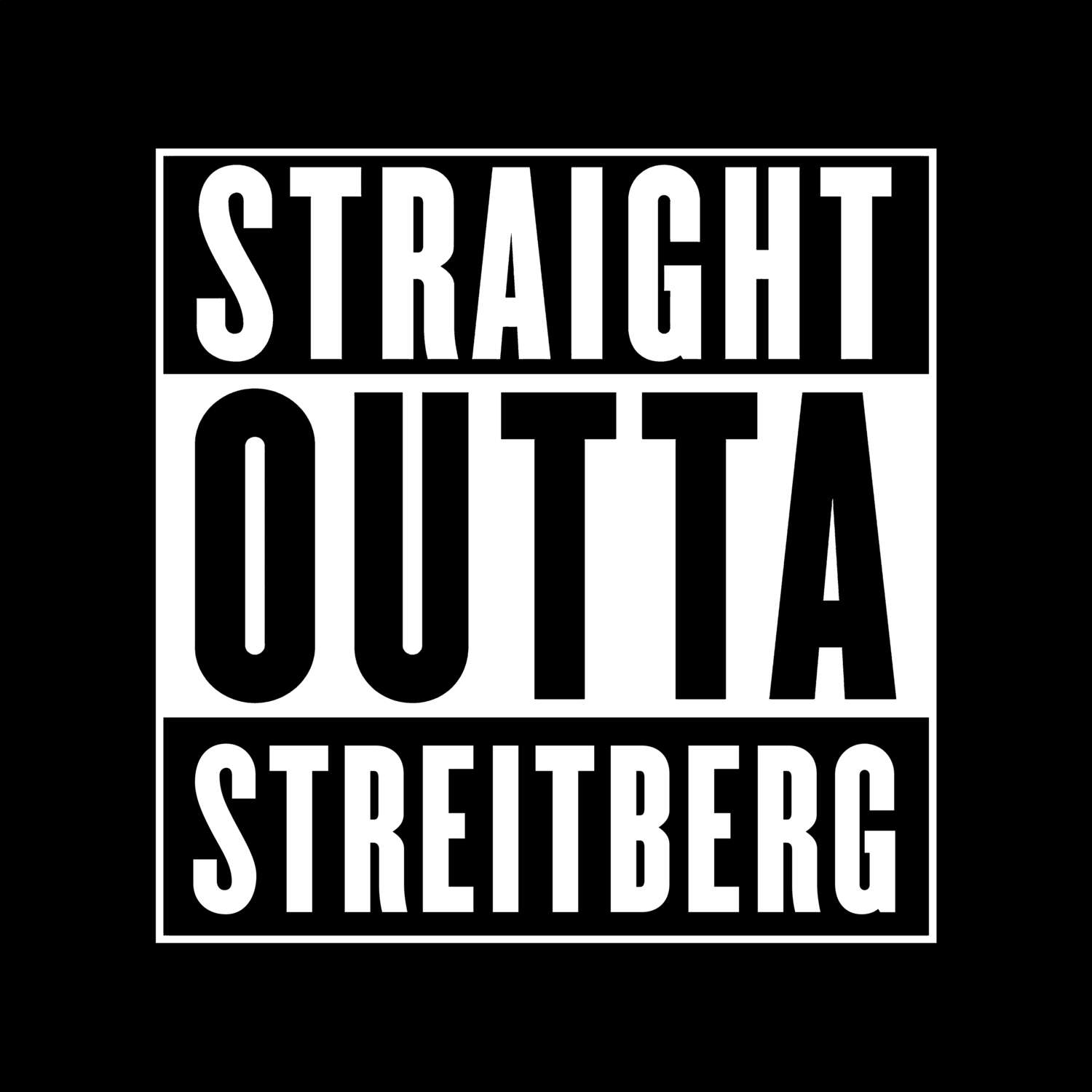 Streitberg T-Shirt »Straight Outta«