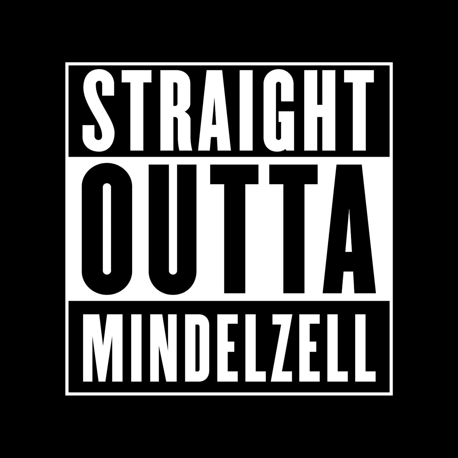 Mindelzell T-Shirt »Straight Outta«