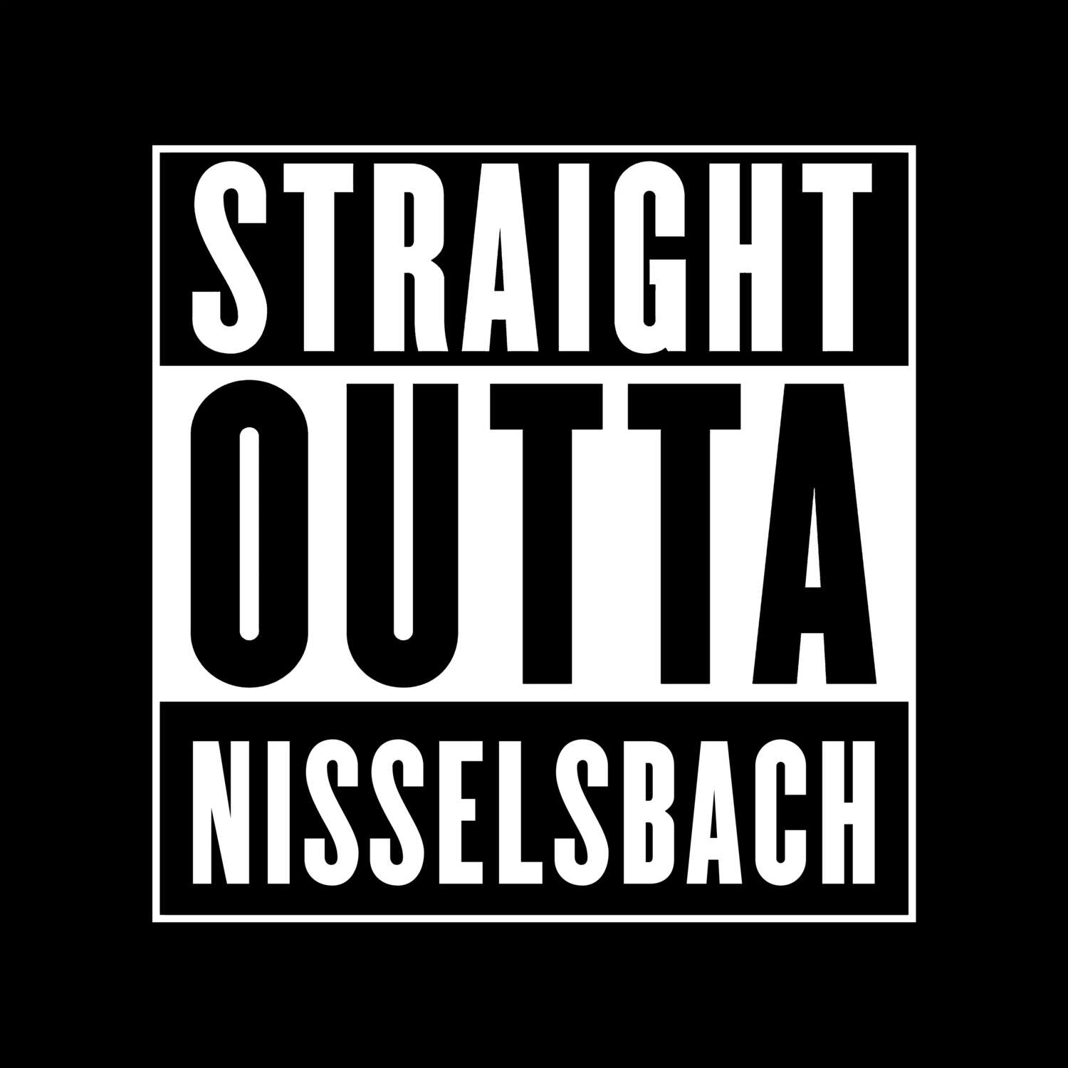 Nisselsbach T-Shirt »Straight Outta«