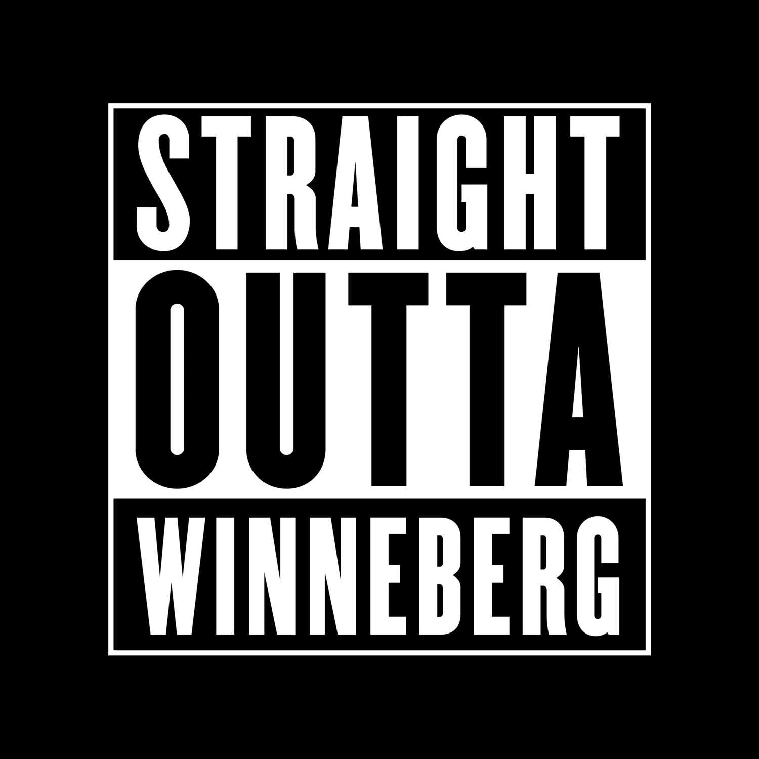 Winneberg T-Shirt »Straight Outta«