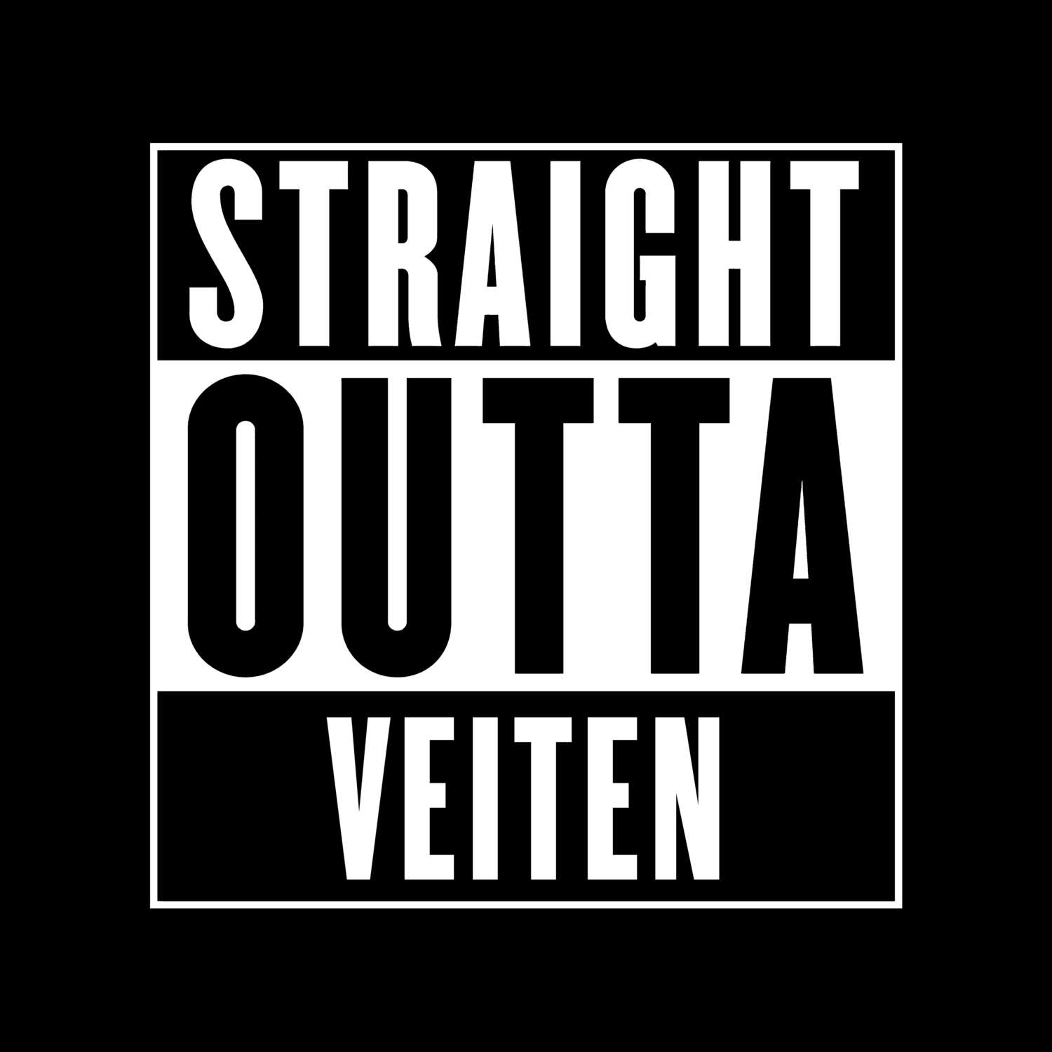 Veiten T-Shirt »Straight Outta«