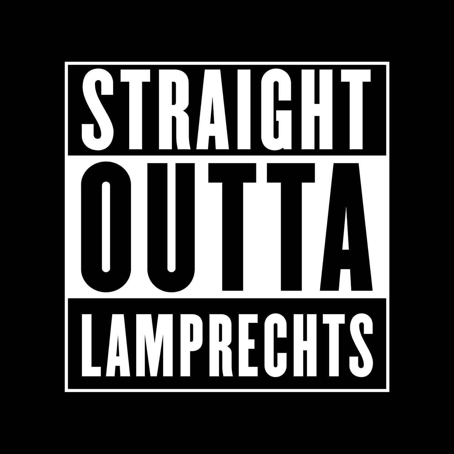Lamprechts T-Shirt »Straight Outta«