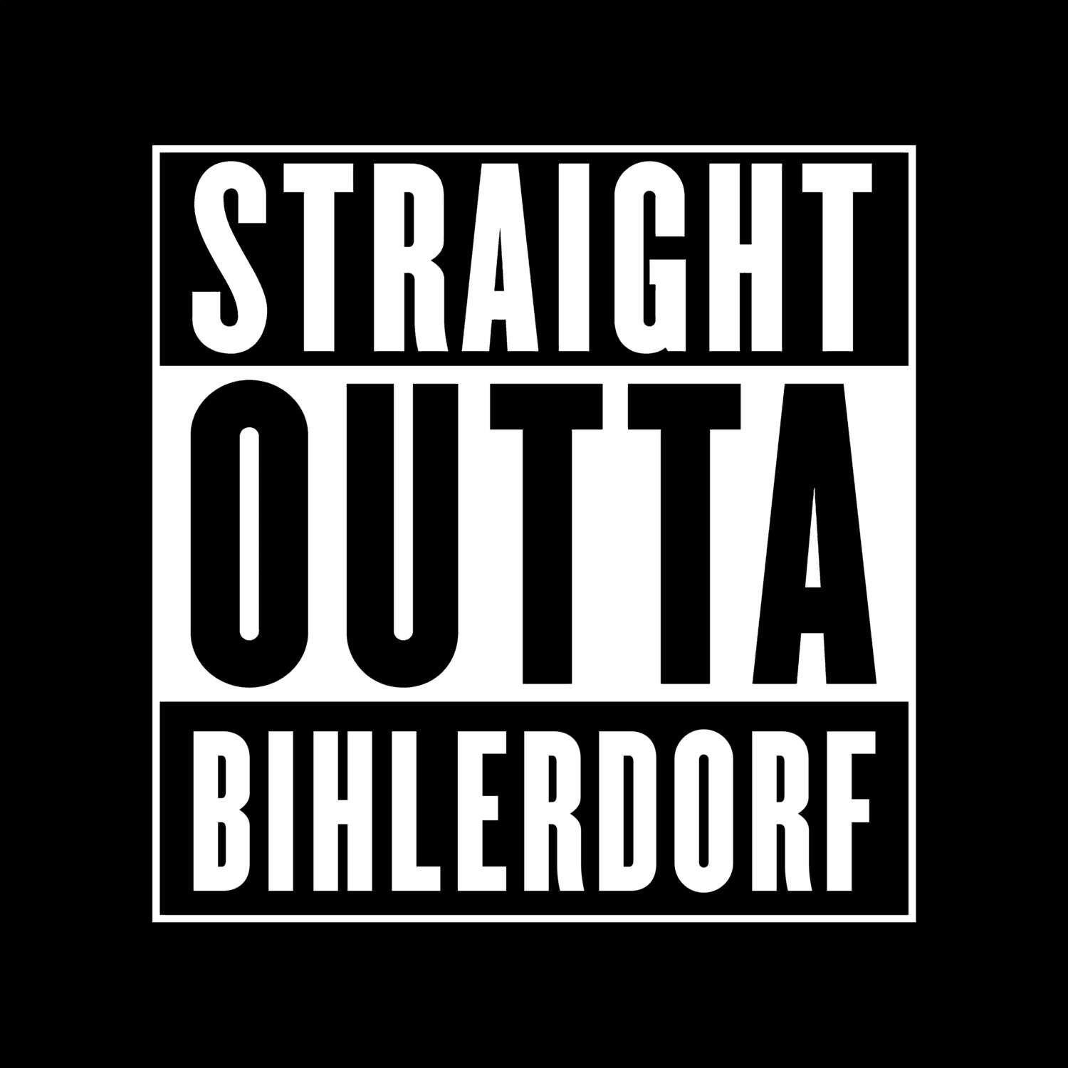 Bihlerdorf T-Shirt »Straight Outta«