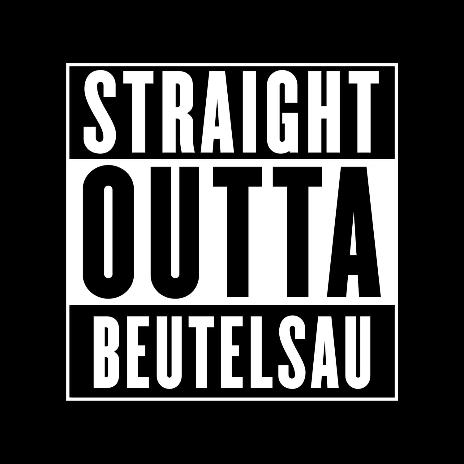 Beutelsau T-Shirt »Straight Outta«