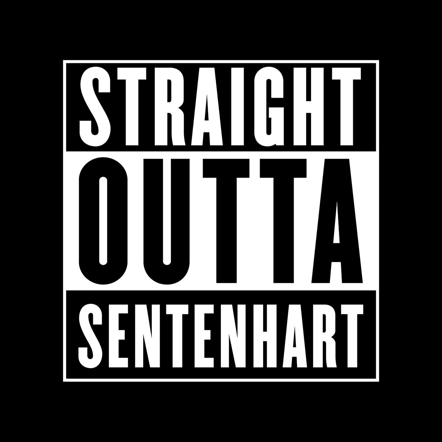 Sentenhart T-Shirt »Straight Outta«