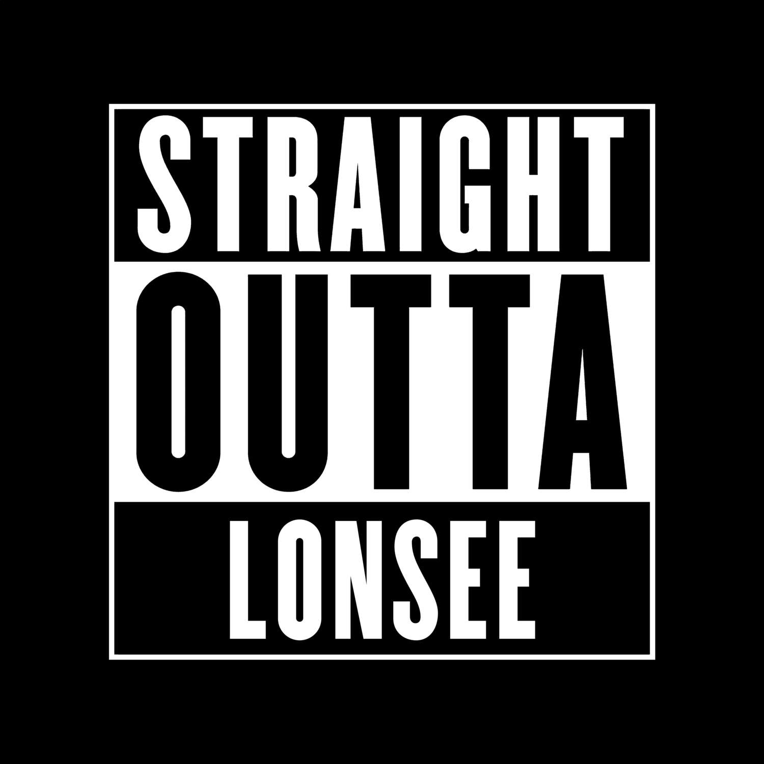 Lonsee T-Shirt »Straight Outta«