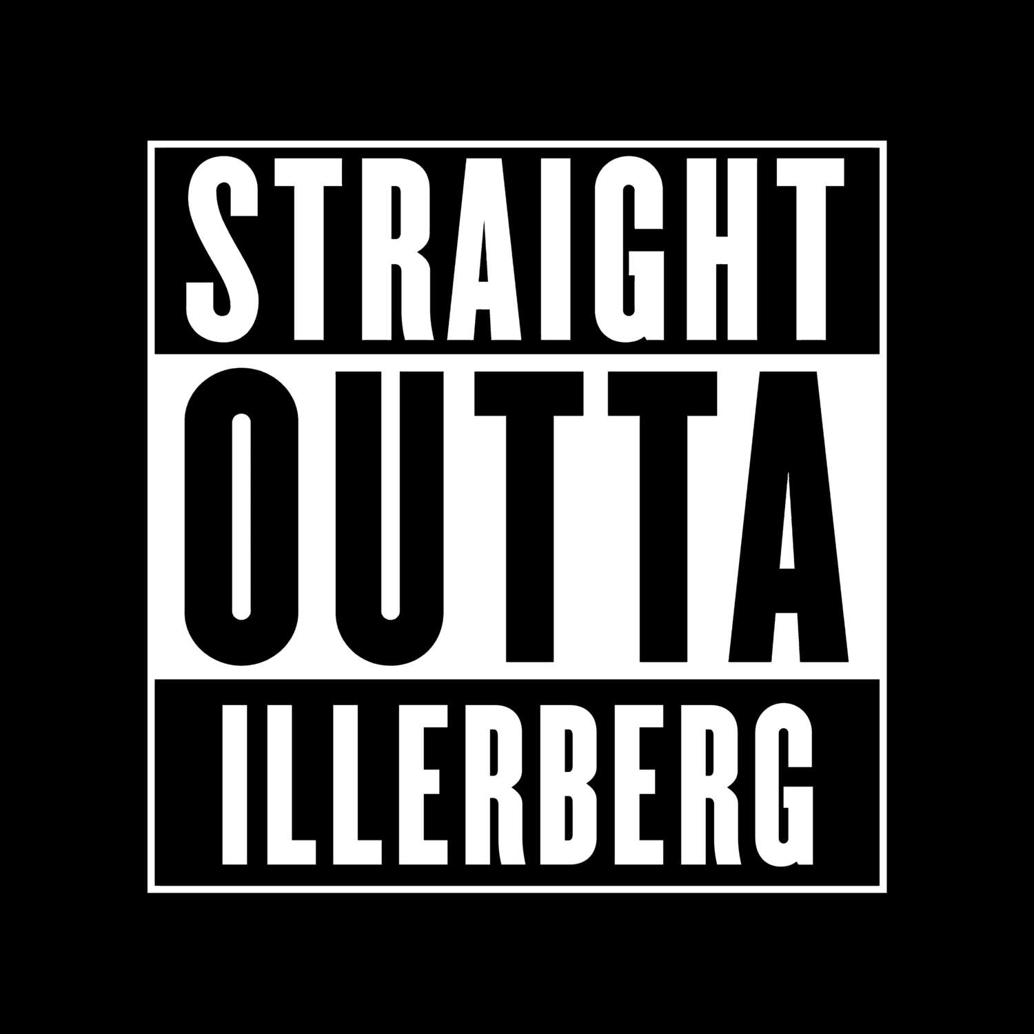 Illerberg T-Shirt »Straight Outta«