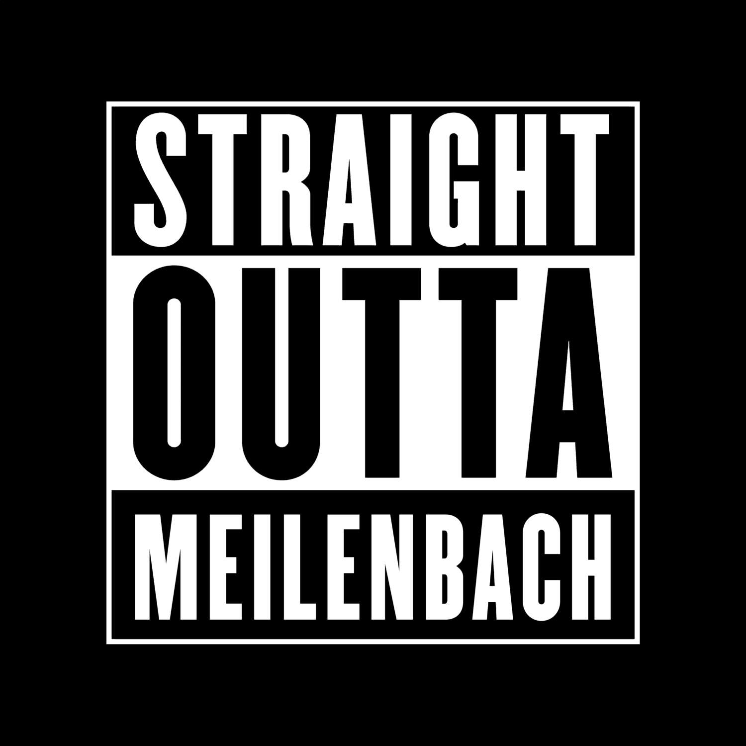 Meilenbach T-Shirt »Straight Outta«