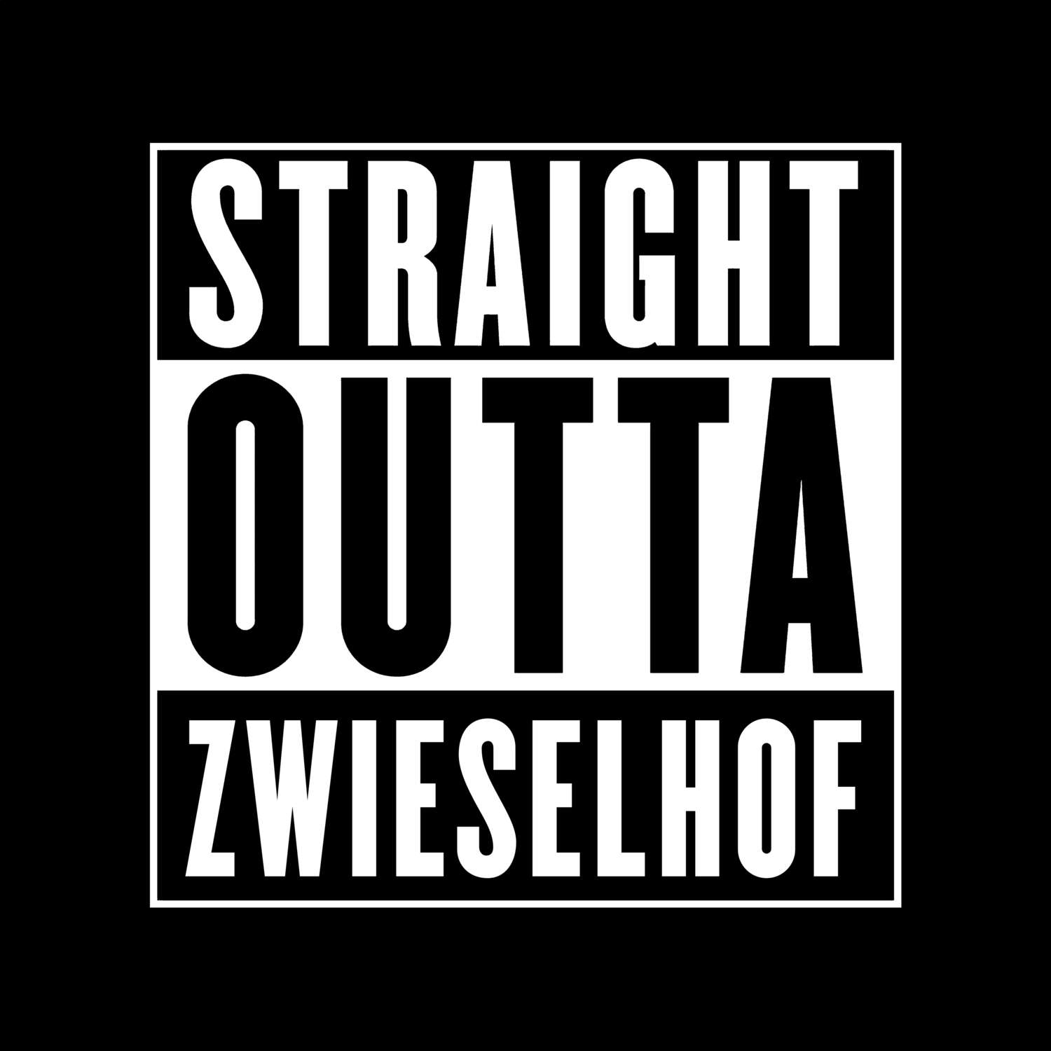 Zwieselhof T-Shirt »Straight Outta«