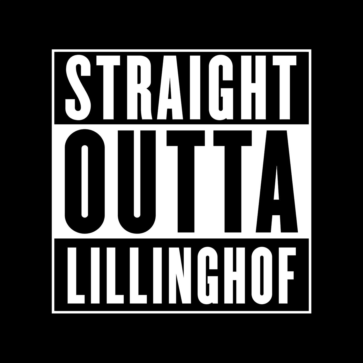 Lillinghof T-Shirt »Straight Outta«